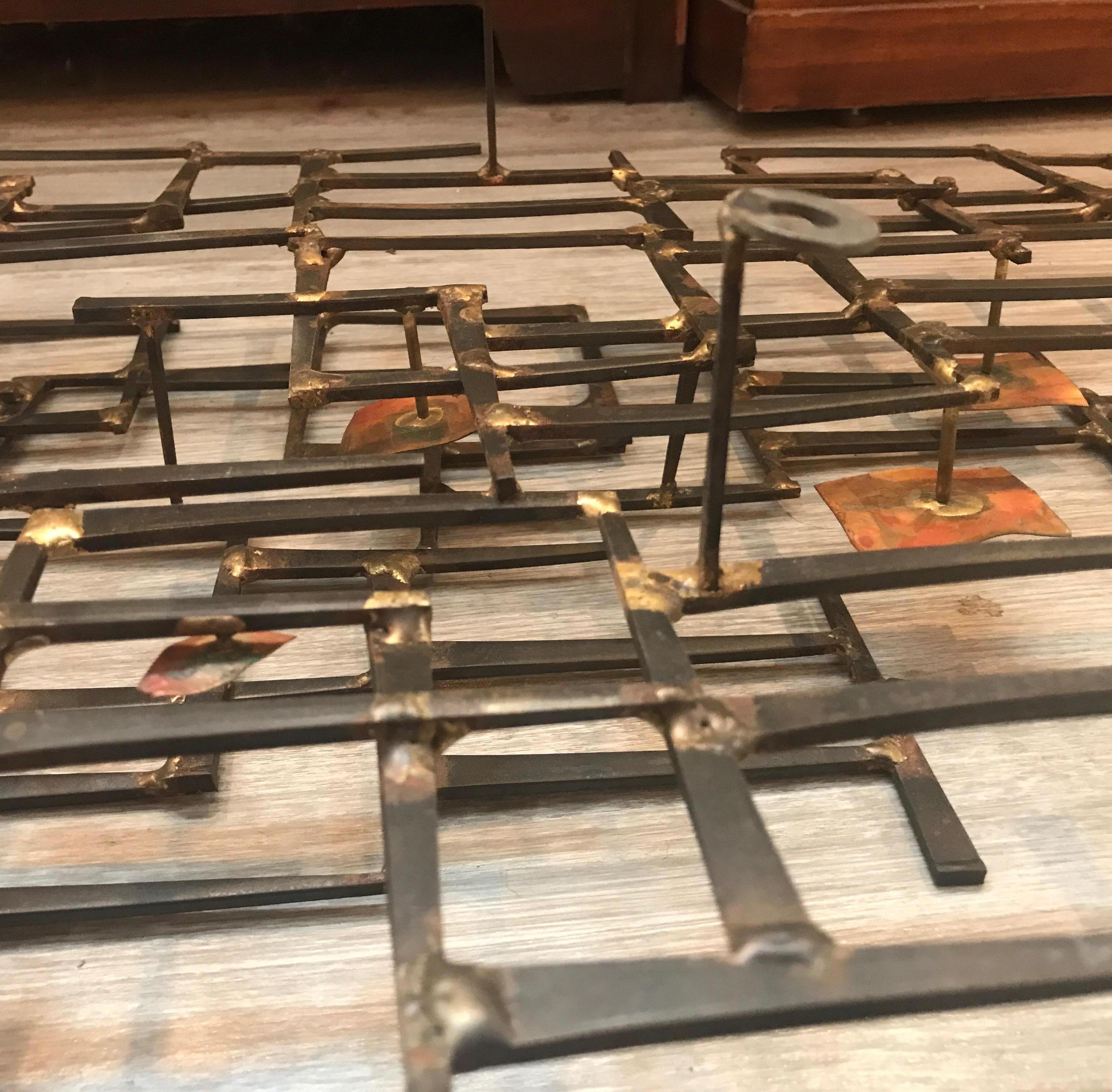 Midcentury Wall Sculpture by Willem Degroot 3