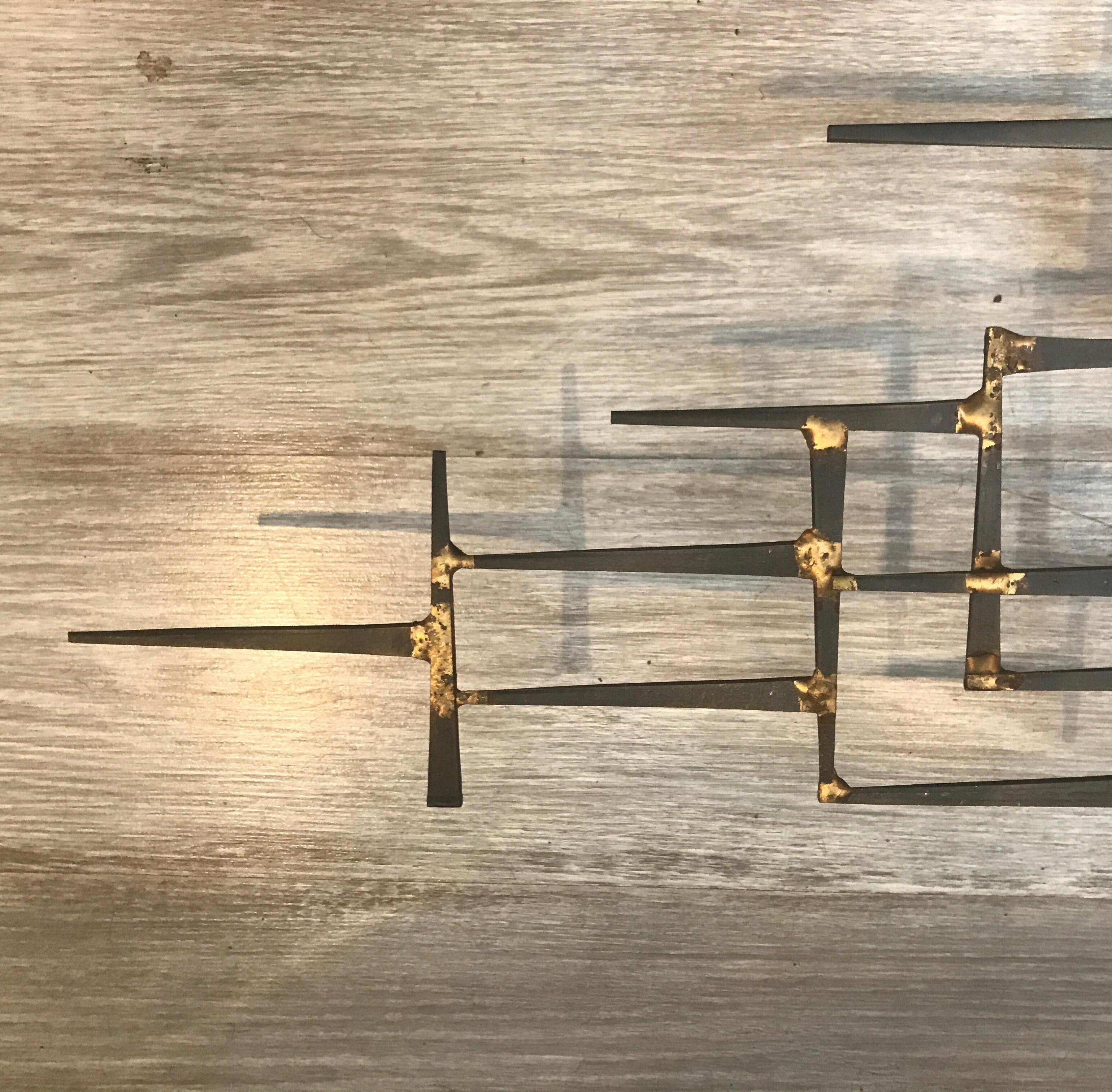 Midcentury Wall Sculpture by Willem Degroot 7