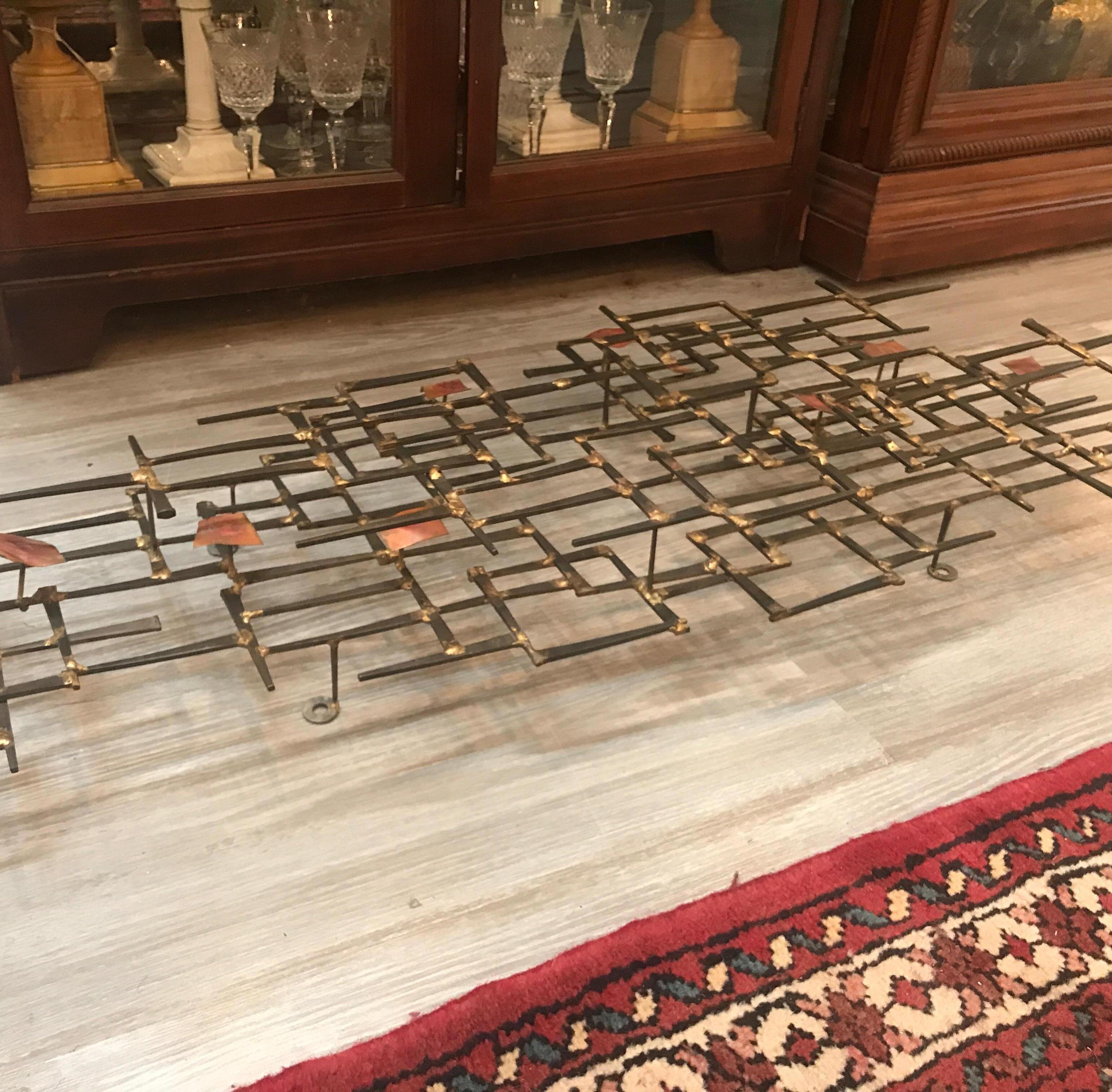 Midcentury Wall Sculpture by Willem Degroot 9