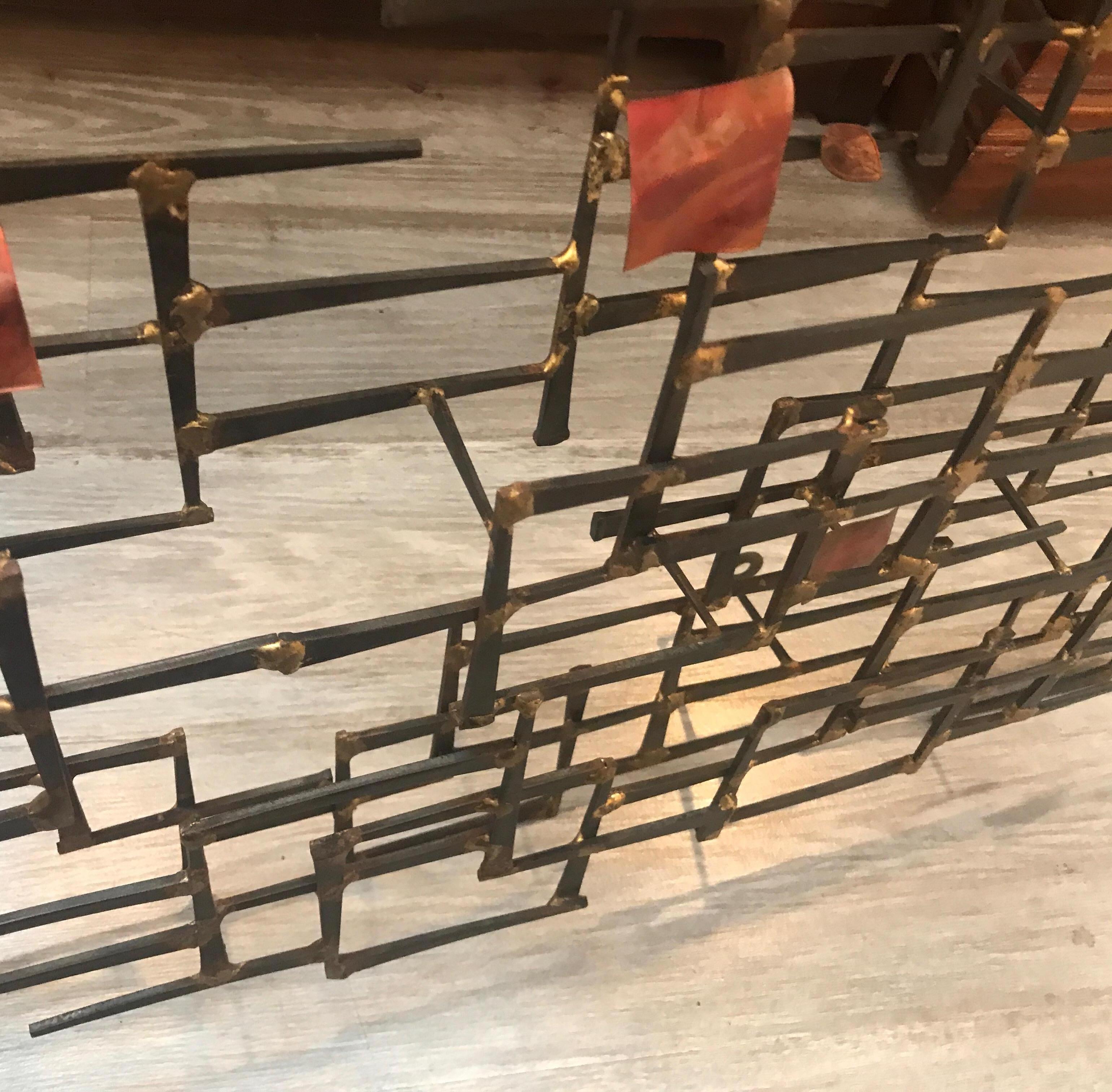 Midcentury Wall Sculpture by Willem Degroot 2