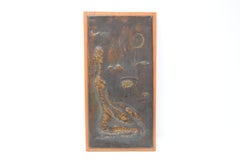 Midcentury Wall Sculpture, I.E.Hošek, 1960s