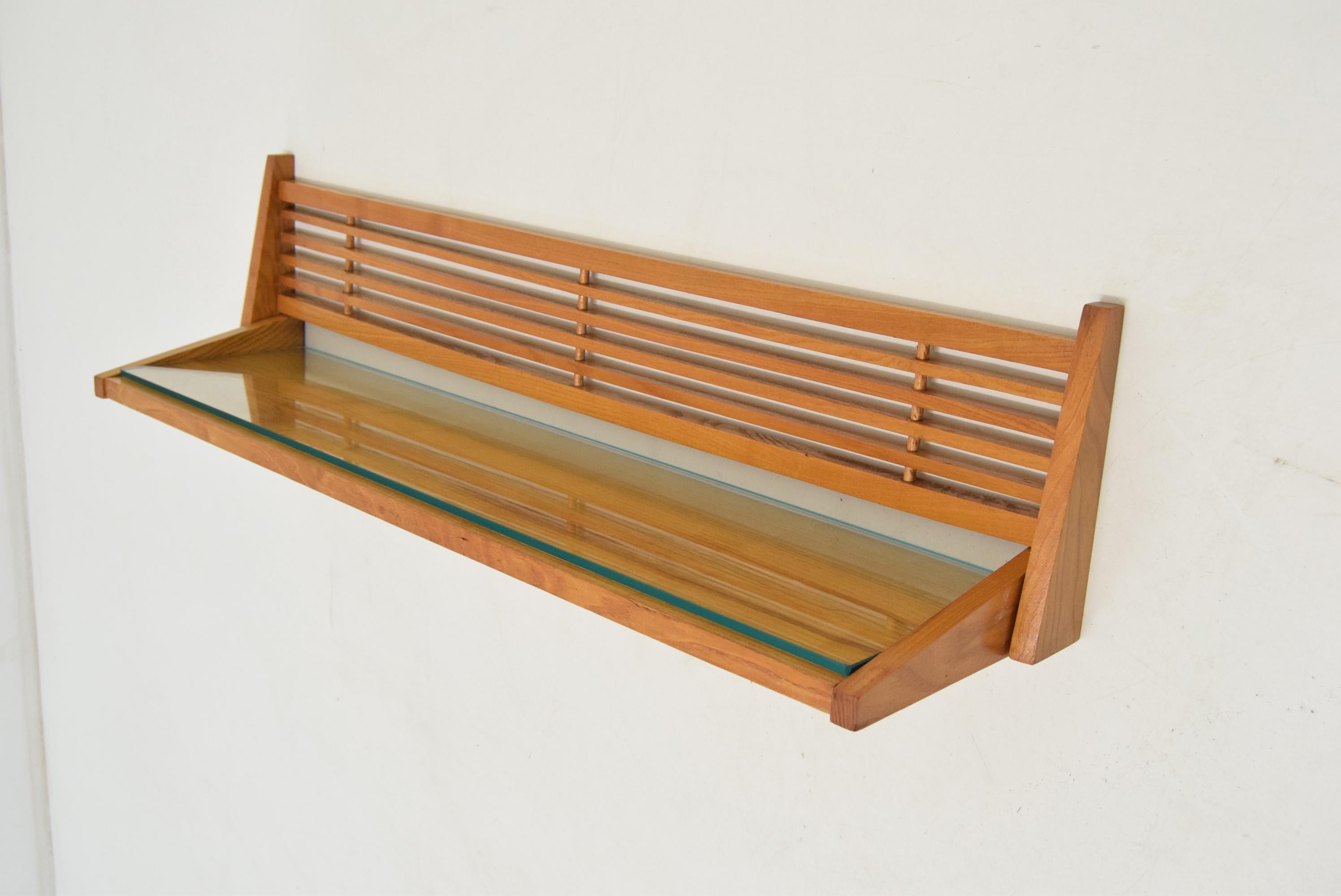 Mid-20th Century Mid-Century Wall Shelf, 1960's For Sale