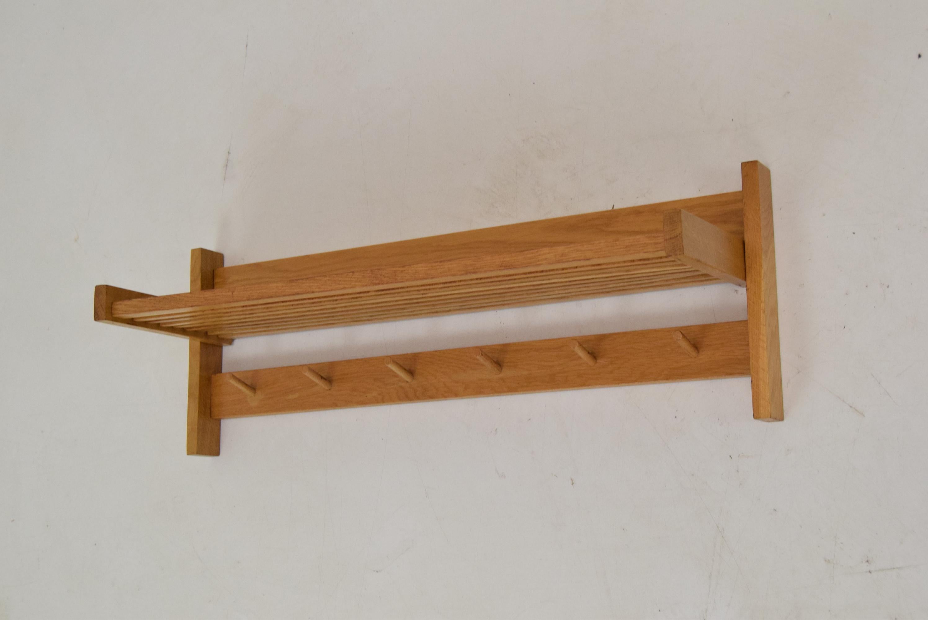 Mid-Century Wall Shelf and Hook, 1970's For Sale 4