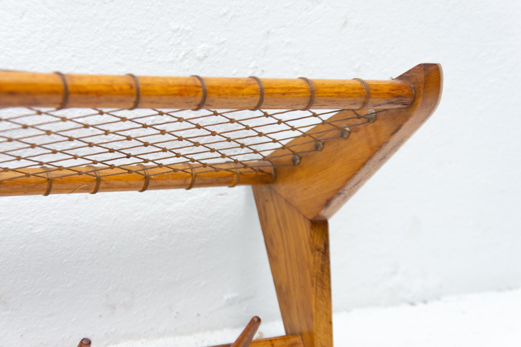 Mid Century Wall Shelf by Krásná Jizba, Czechoslovakia, 1960´s 6