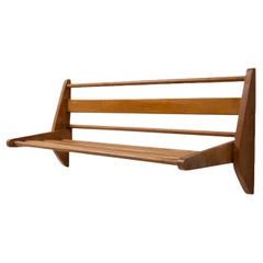 Vintage Mid Century Wall Shelf by Krásná Jizba, Czechoslovakia 1960s