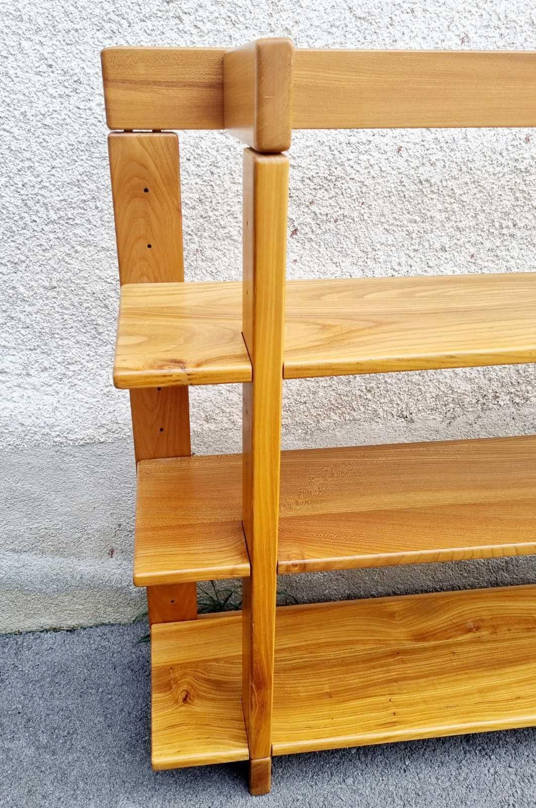 Mid Century Wandregal von Maison Regain, Frankreich 80er Jahre im Angebot 3