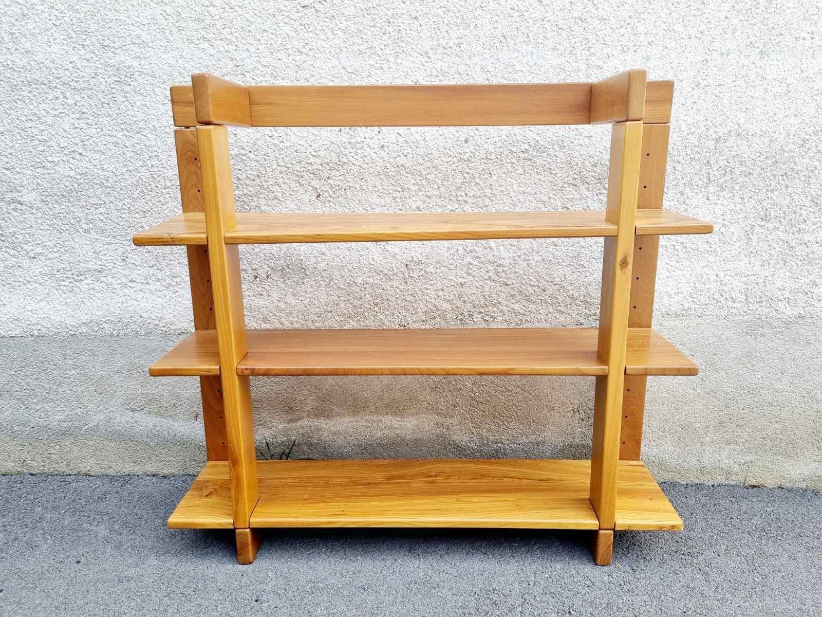Mid Century Wandregal von Maison Regain, Frankreich 80er Jahre im Angebot 4