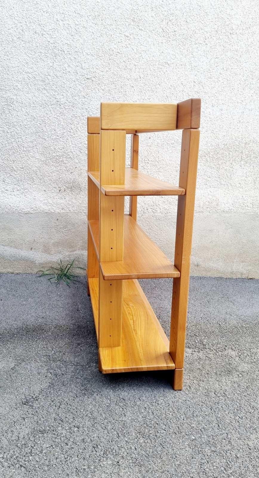 Mid Century Wandregal von Maison Regain, Frankreich 80er Jahre im Angebot 8