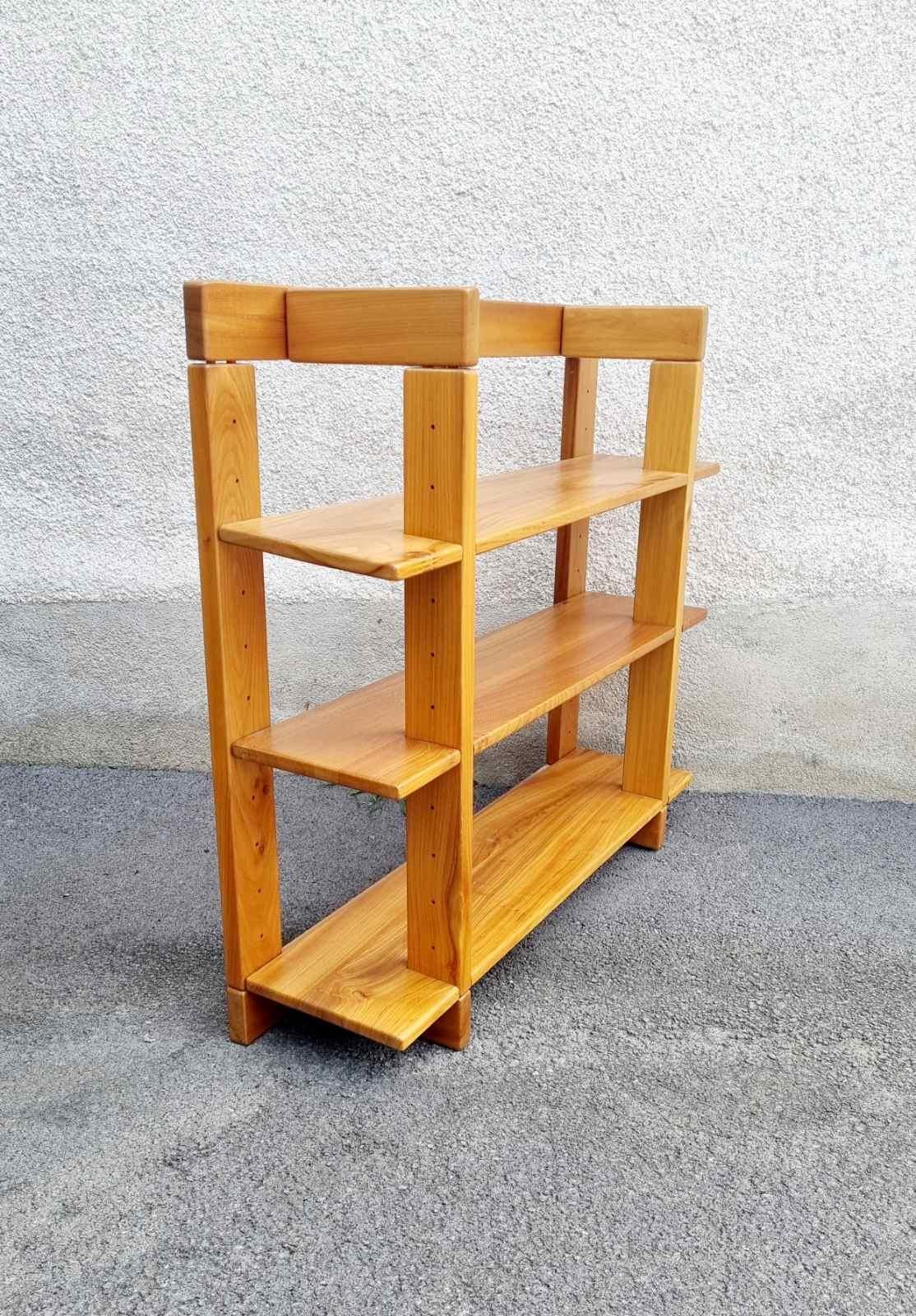 Mid Century Wandregal von Maison Regain, Frankreich 80er Jahre (Französisch) im Angebot