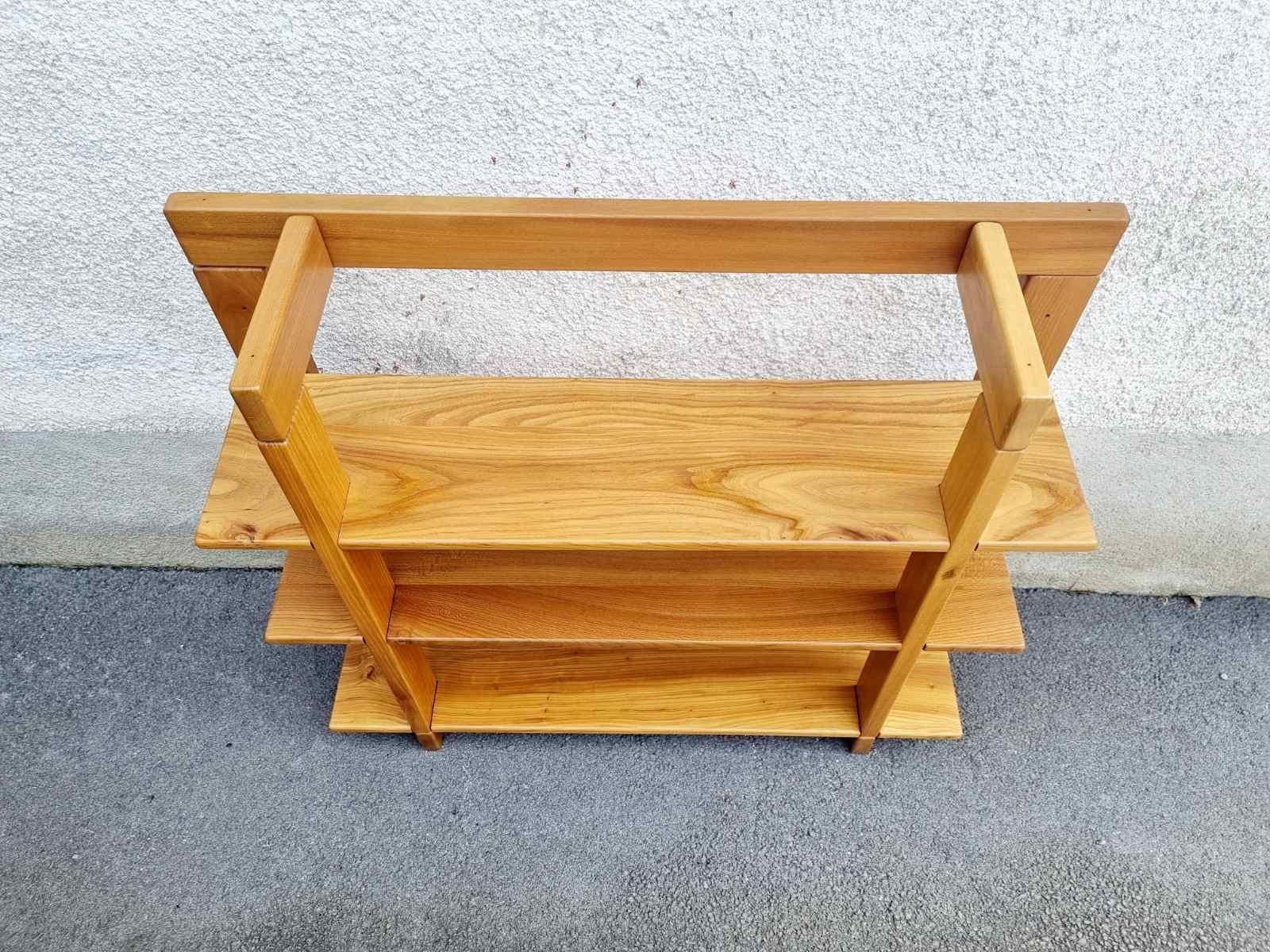Mid Century Wandregal von Maison Regain, Frankreich 80er Jahre im Angebot 1