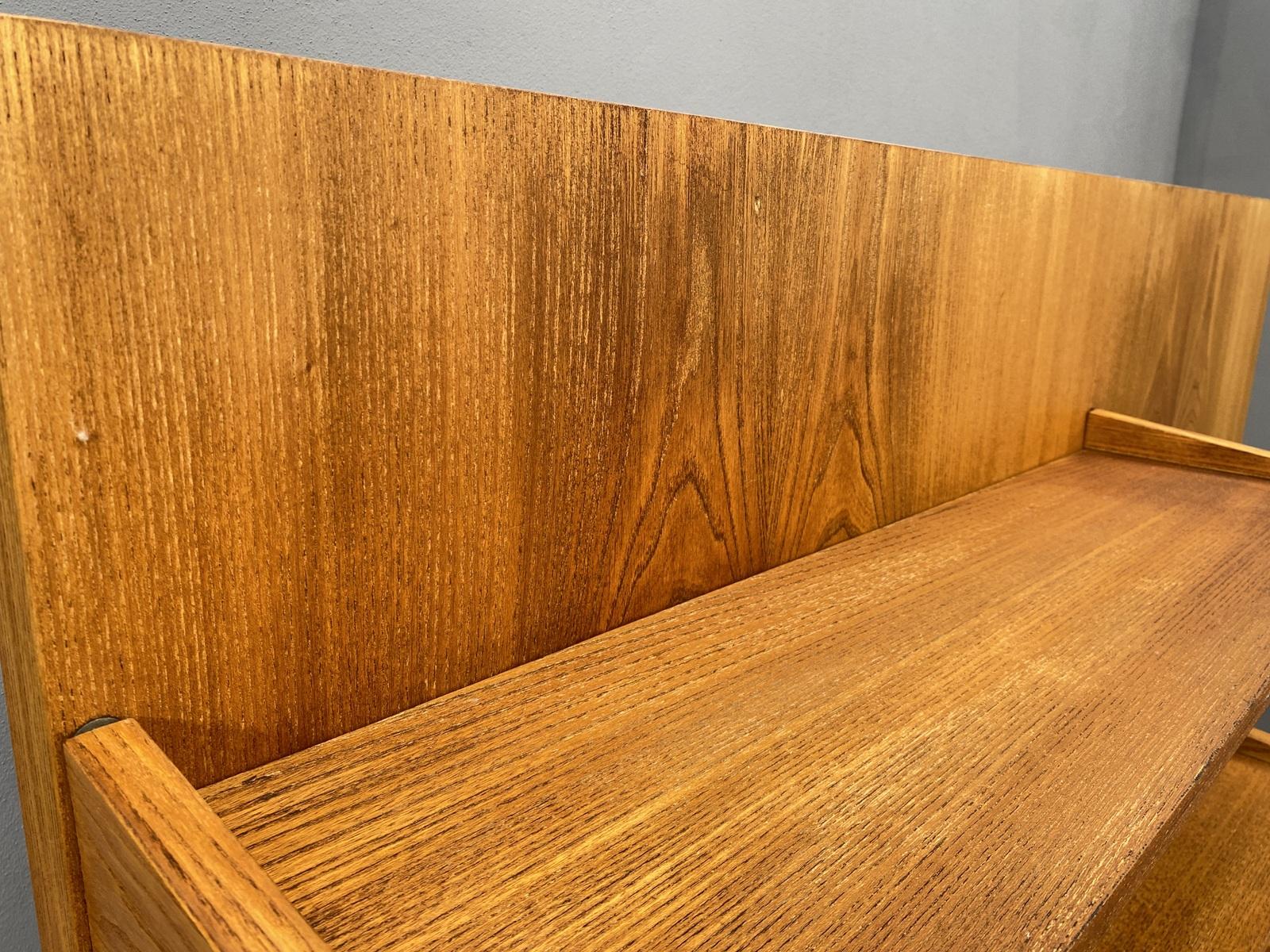 Mid century wall shelf system by Český nábytek, 1960´s, Czechoslovakia For Sale 6