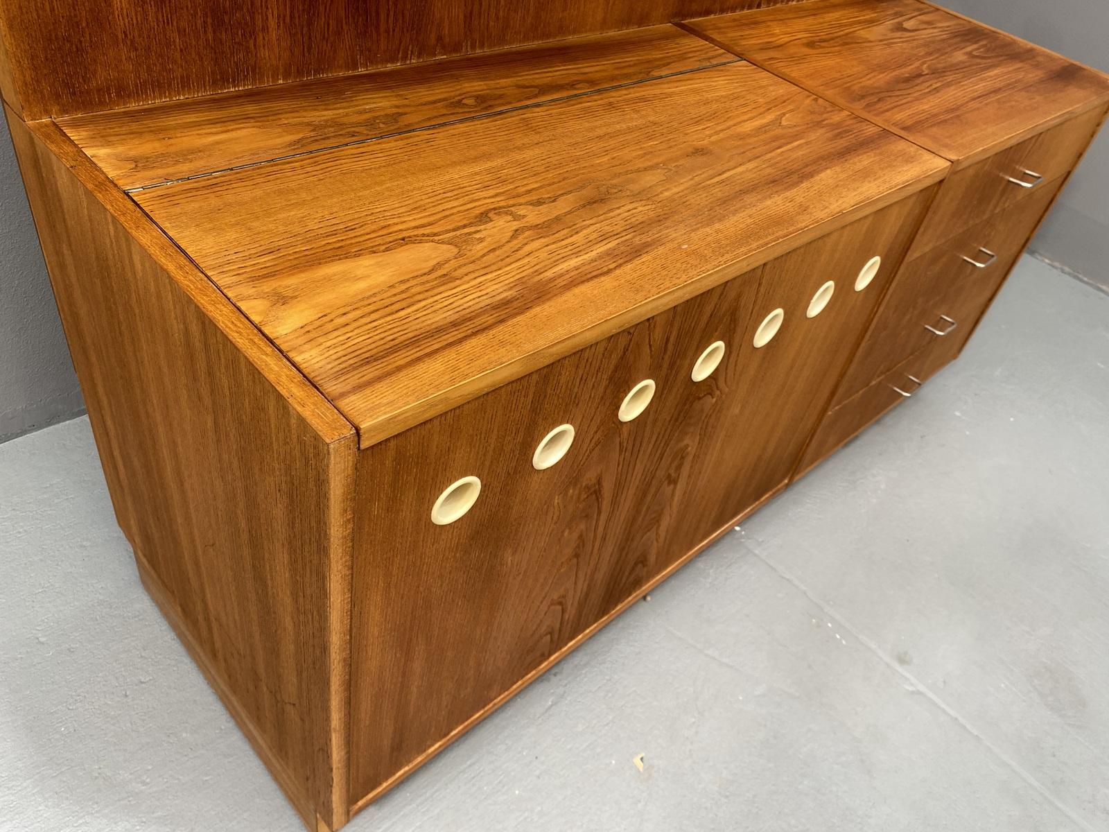 Mid century wall shelf system by Český nábytek, 1960´s, Czechoslovakia For Sale 7