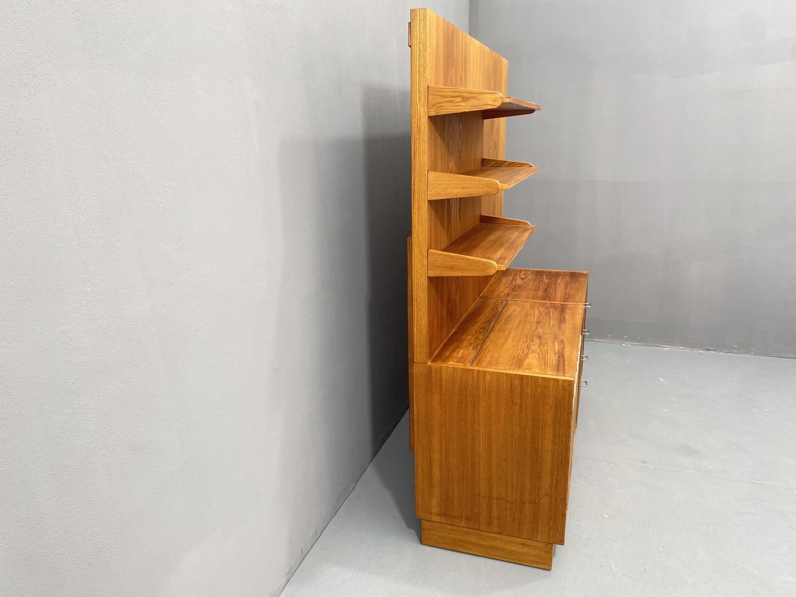Mid century wall shelf system by Český nábytek, 1960´s, Czechoslovakia For Sale 10