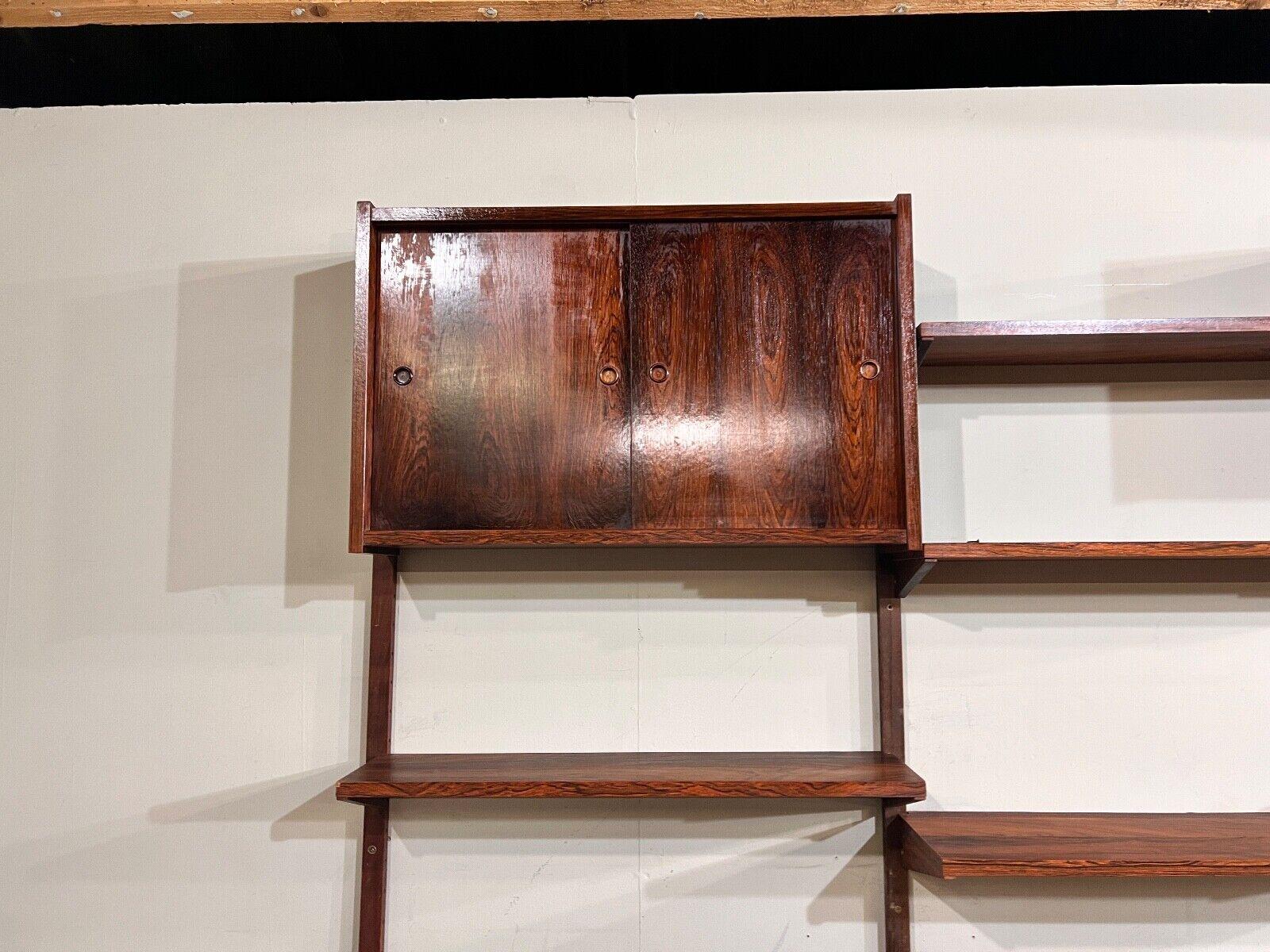 Mid Century Wall Unit by Poul Cadovius Bookcase Ps System Danish Teak 1960s 2