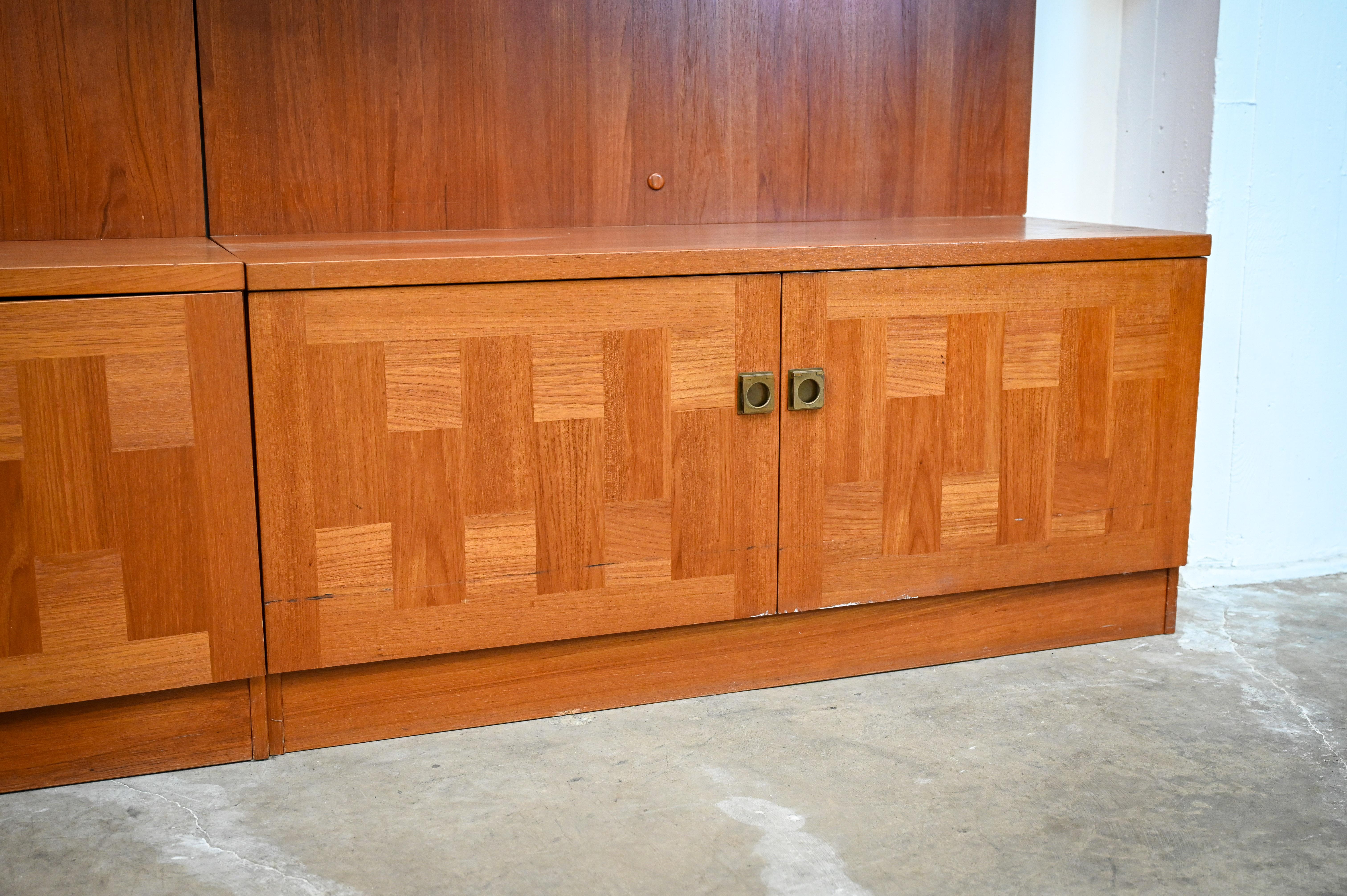 Mid Century Wall Unit Cabinet  by Nils Jonsson for Troeds For Sale 4