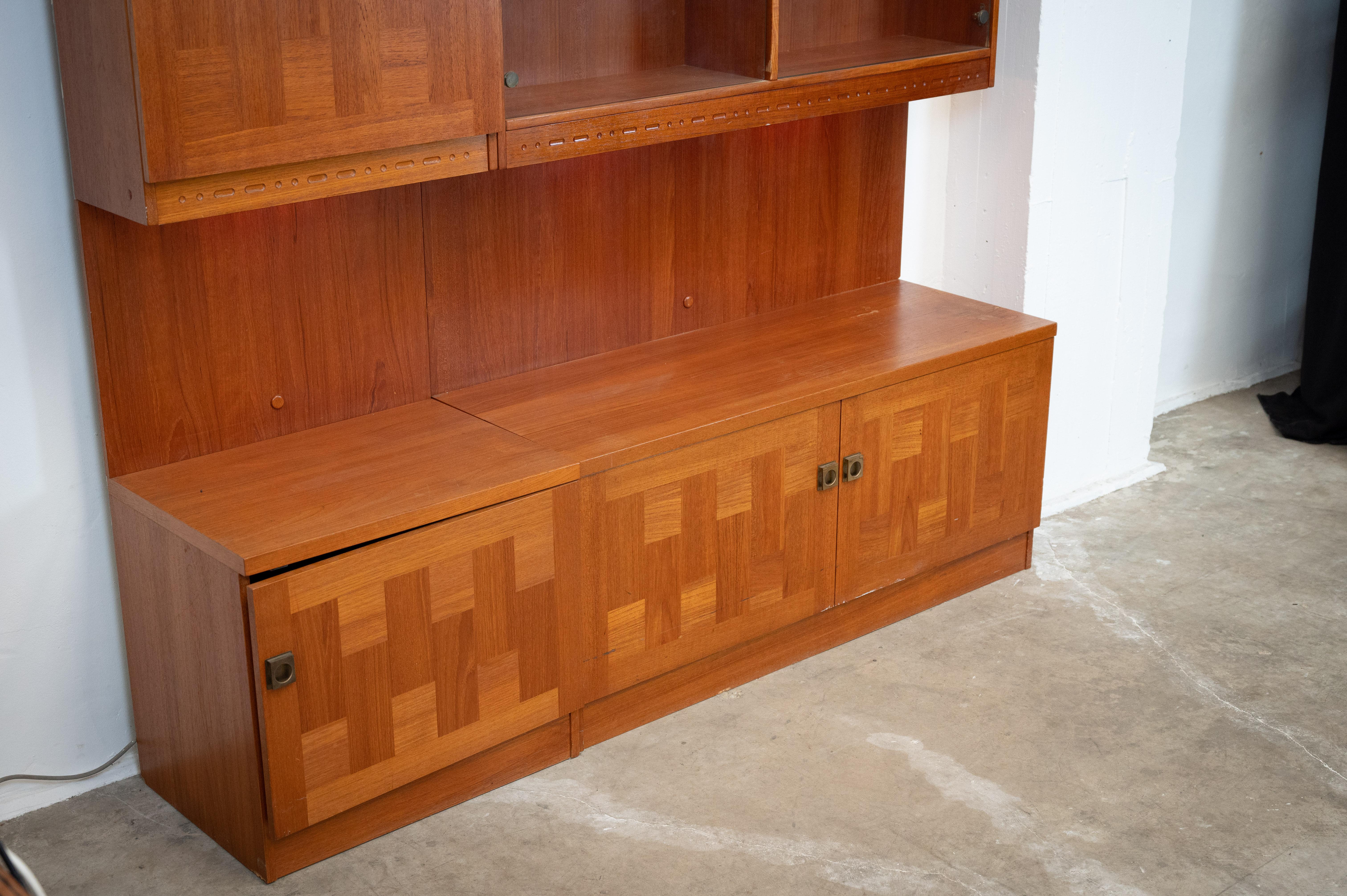 Mid Century Wall Unit Cabinet  by Nils Jonsson for Troeds For Sale 7