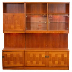 Mid Century Wall Unit Cabinet  by Nils Jonsson for Troeds