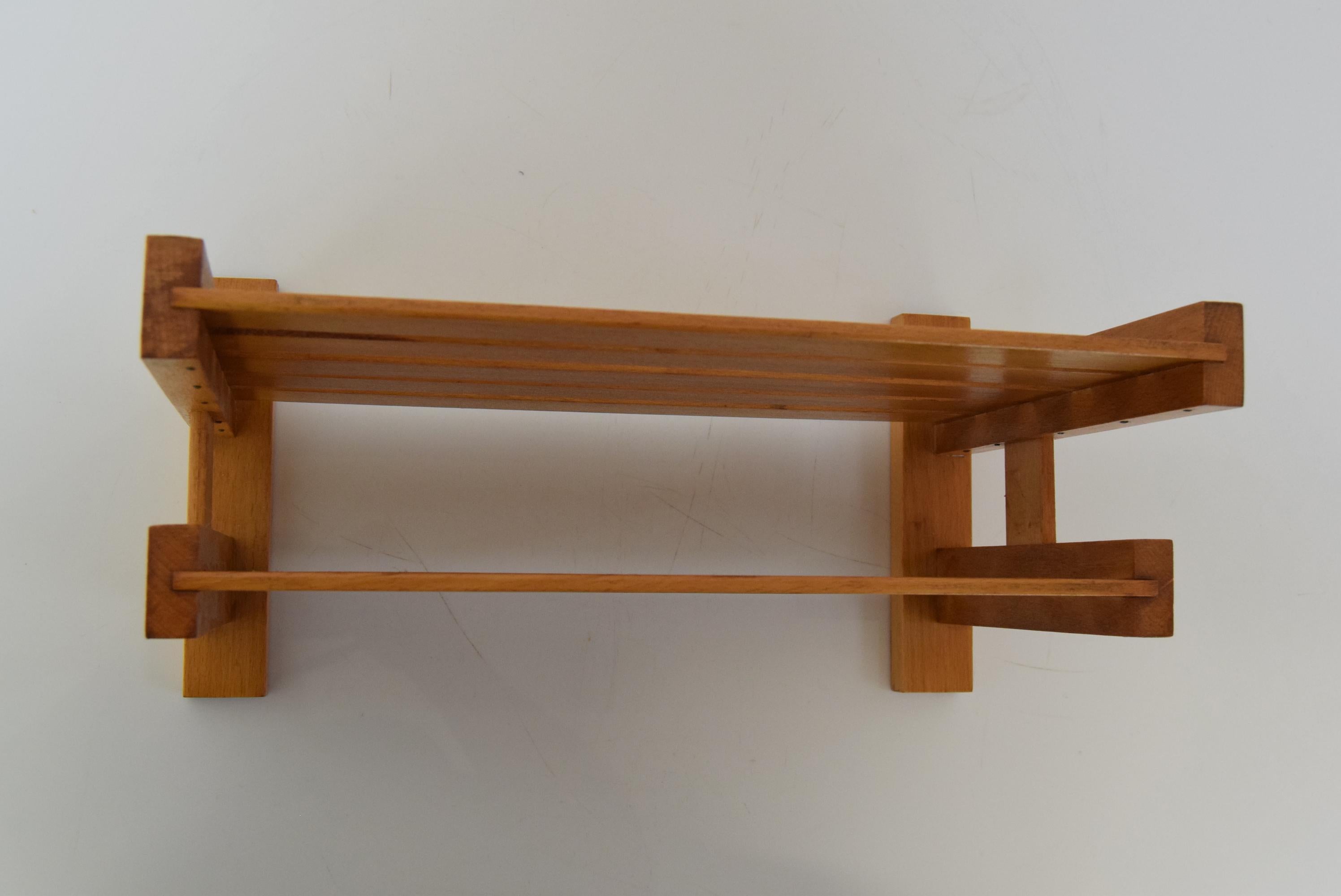 Mid-20th Century Mid-century  Wall Wooden Shelf, 1950's.  For Sale