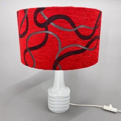 Lámpara de sobremesa de porcelana Wallendorf de mediados de siglo, Alemania, años 60