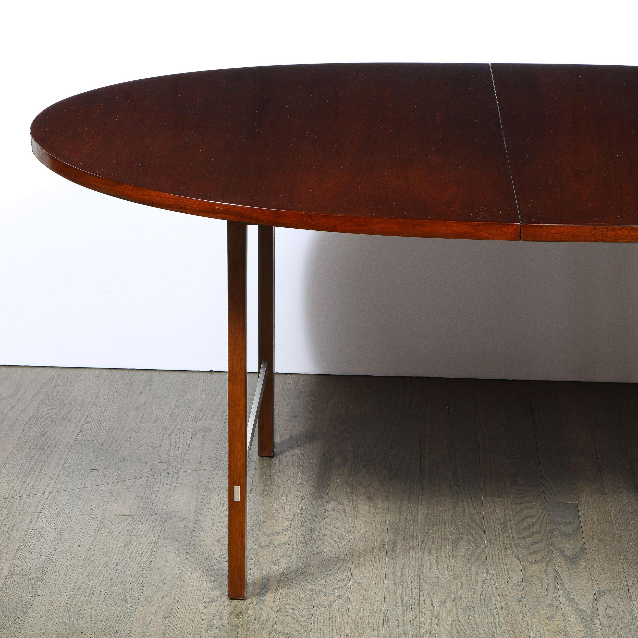 Mid-Century Modern Mid Century Walnut & Aluminum Dining Table by Paul McCobb for Calvin Furniture