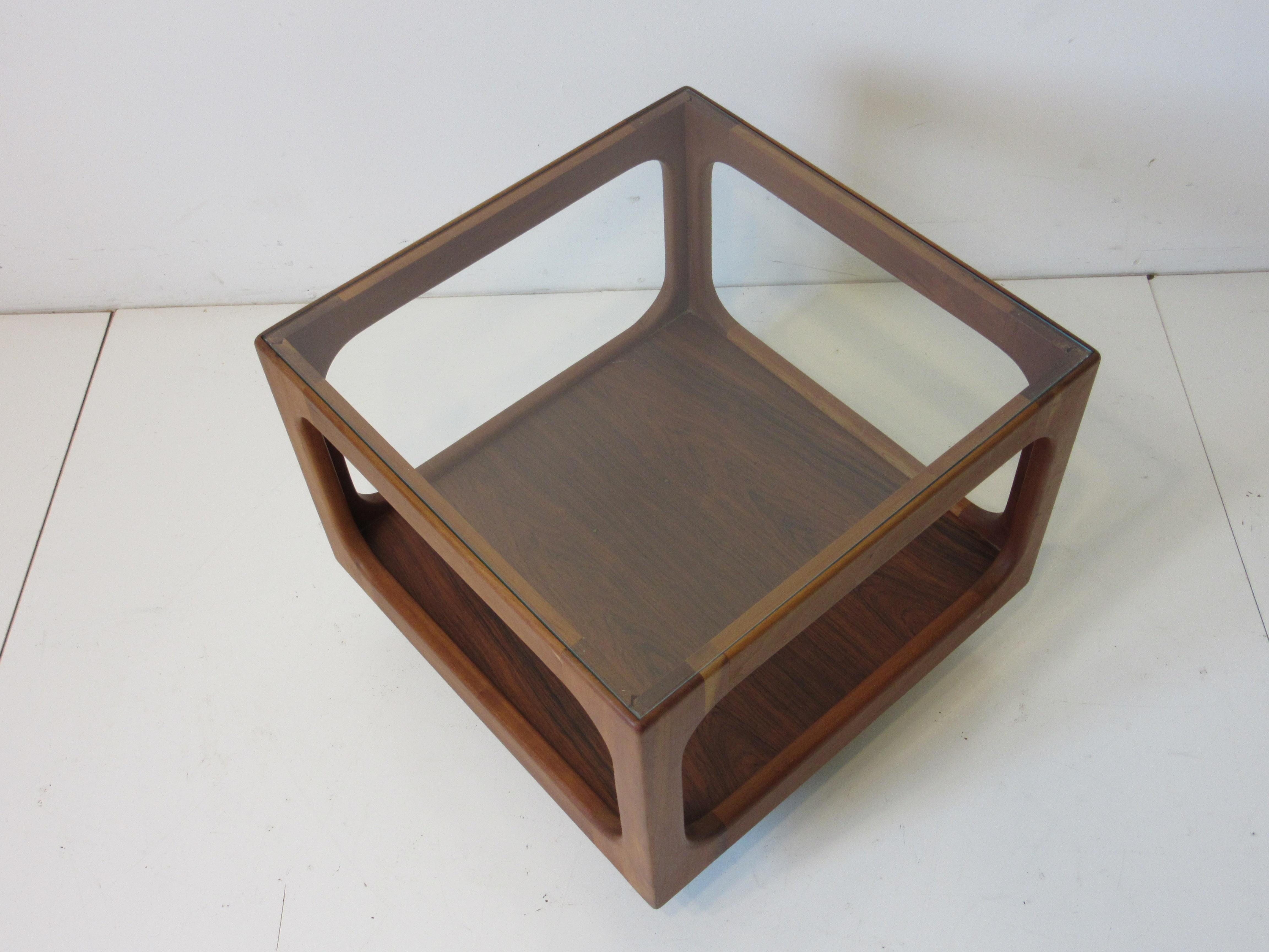 cube end table