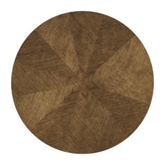 Mid Century Walnut and Steel Dining Table