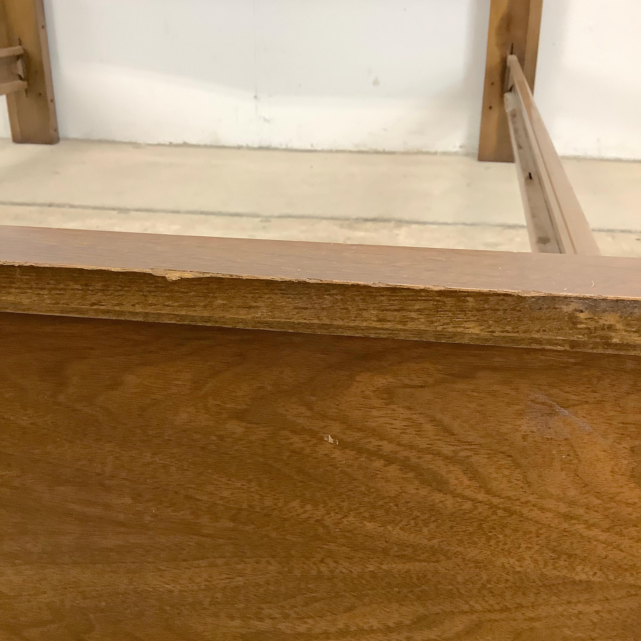 Mid-Century Walnut Bed Frame- full size 6