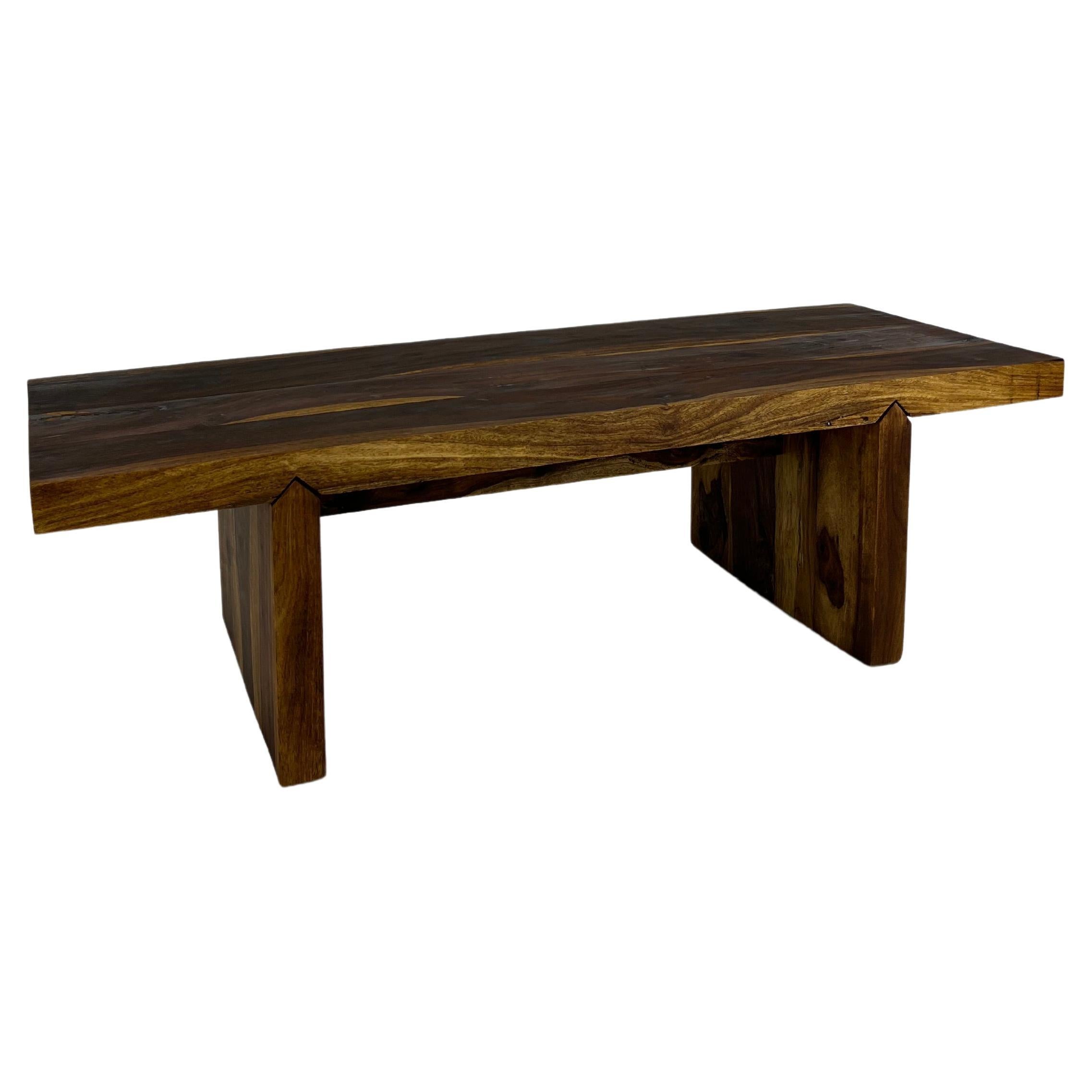 Mid-Century Walnut Bench 'or Coffee Table'