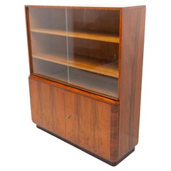 Mid-Century Walnut Bookcase from UP Zavody, Czechoslovakia