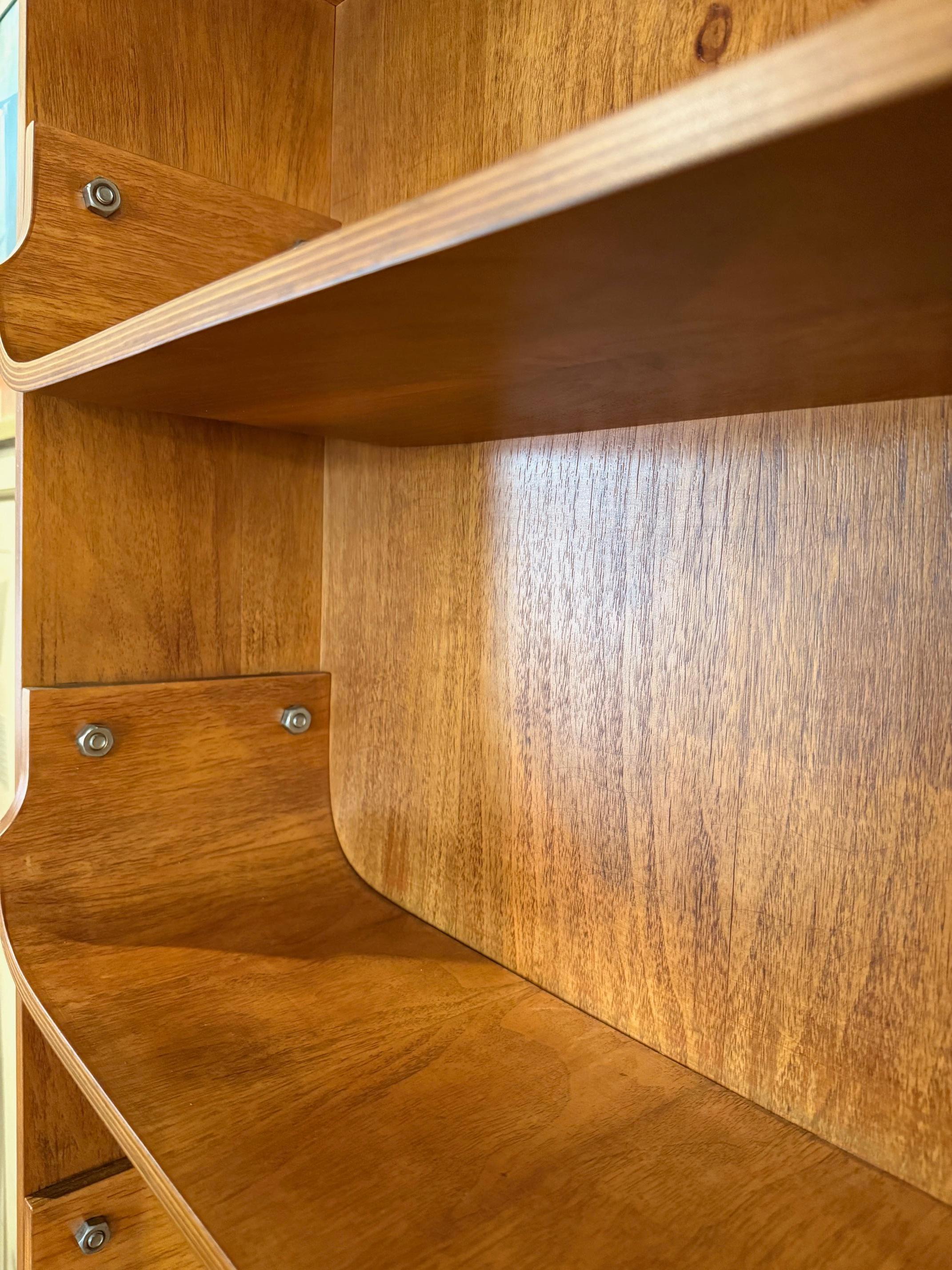 Mid-century Walnut Bookcase in the Dyrlund Style For Sale 1