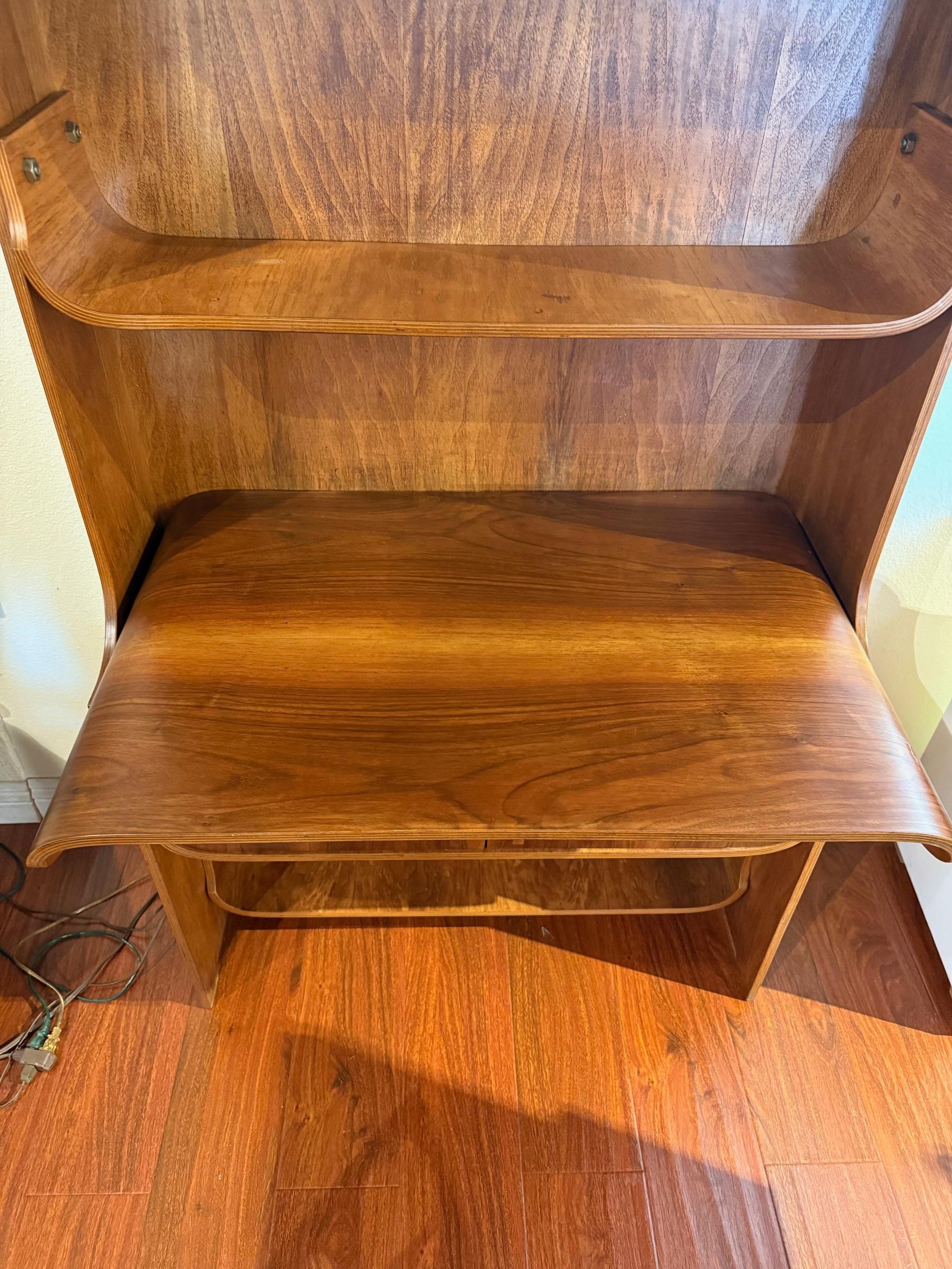 Mid-century Walnut Bookcase in the Dyrlund Style For Sale 3