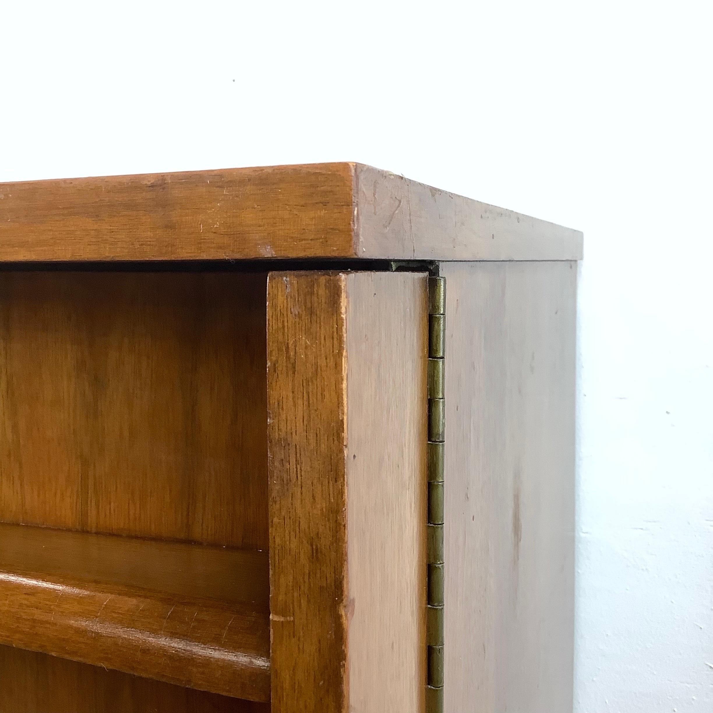 Mid-Century Walnut Bow Front Credenza by Young Mfg 12