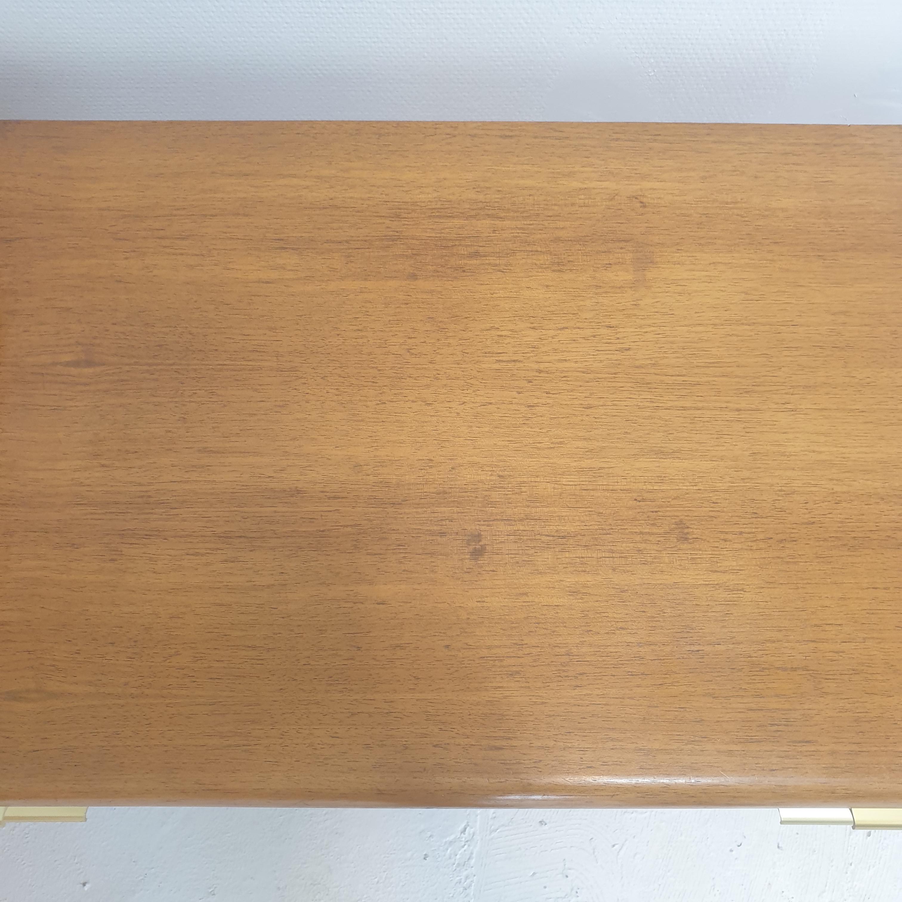 Mid-Century-Schrank und Sideboard aus Nussbaumholz von A.A. Für Zijlstra, 1950er Jahre, „Maulwurf“ im Angebot 13