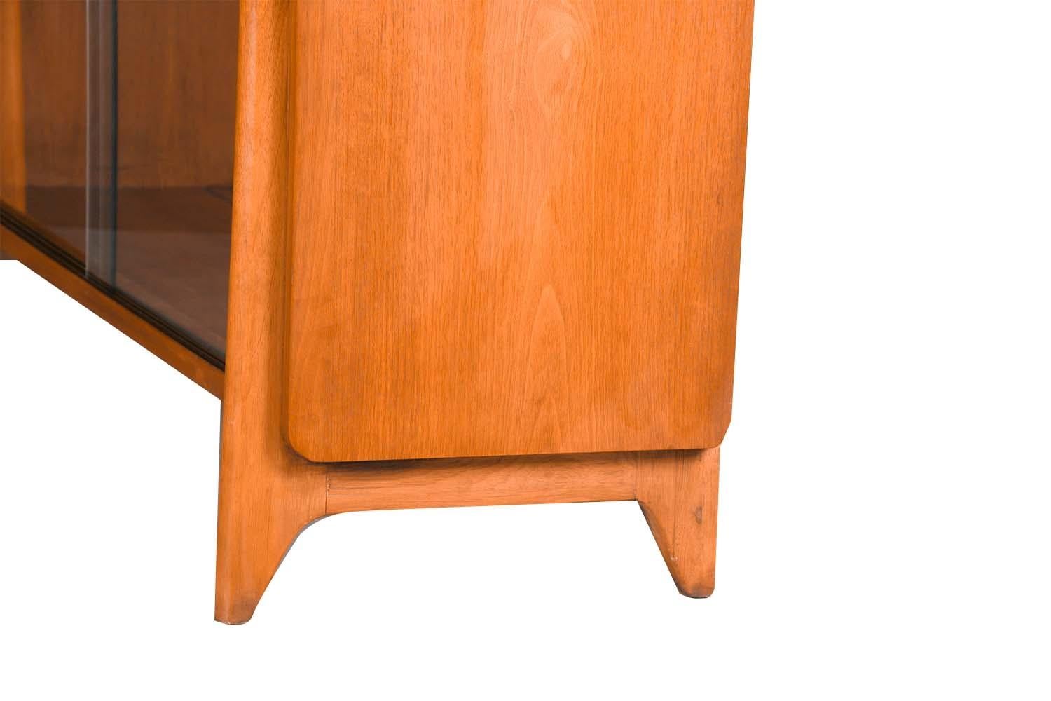 Mid-20th Century Mid-Century Walnut Cabinet John Van Koert Drexel Projection