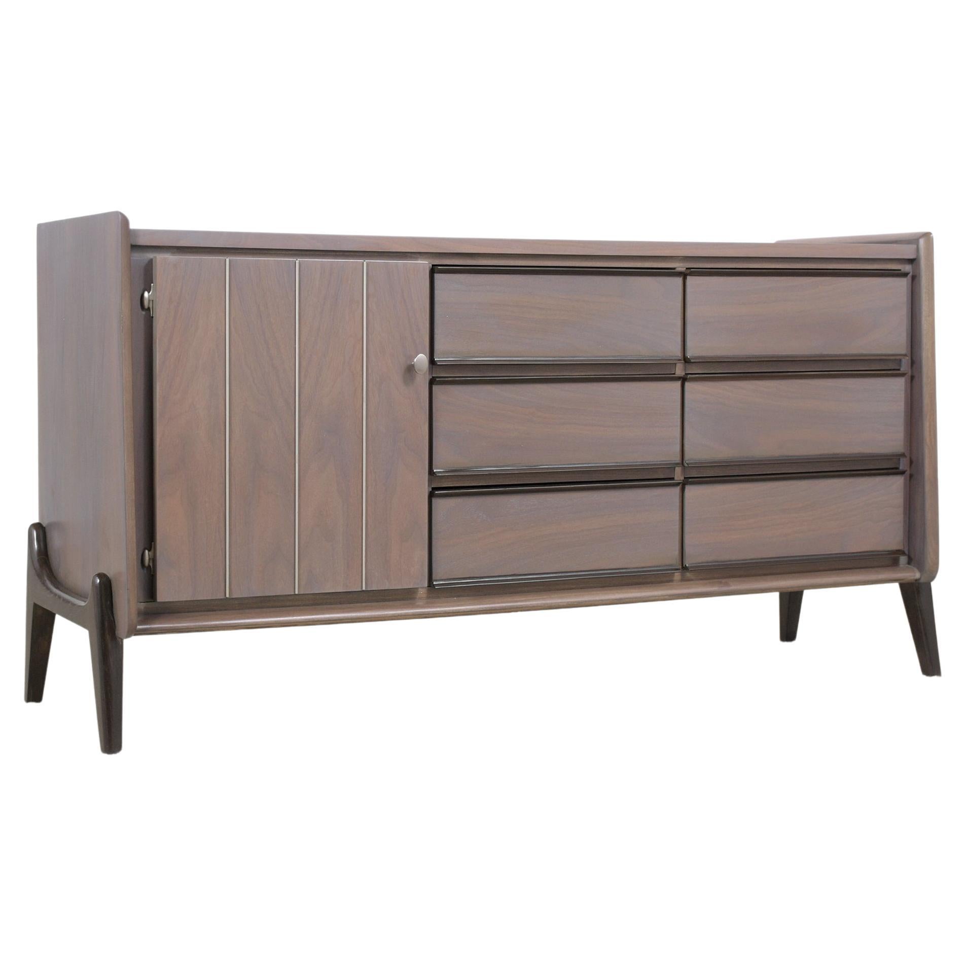 1960s Mid-Century Modern Lacquered Credenza