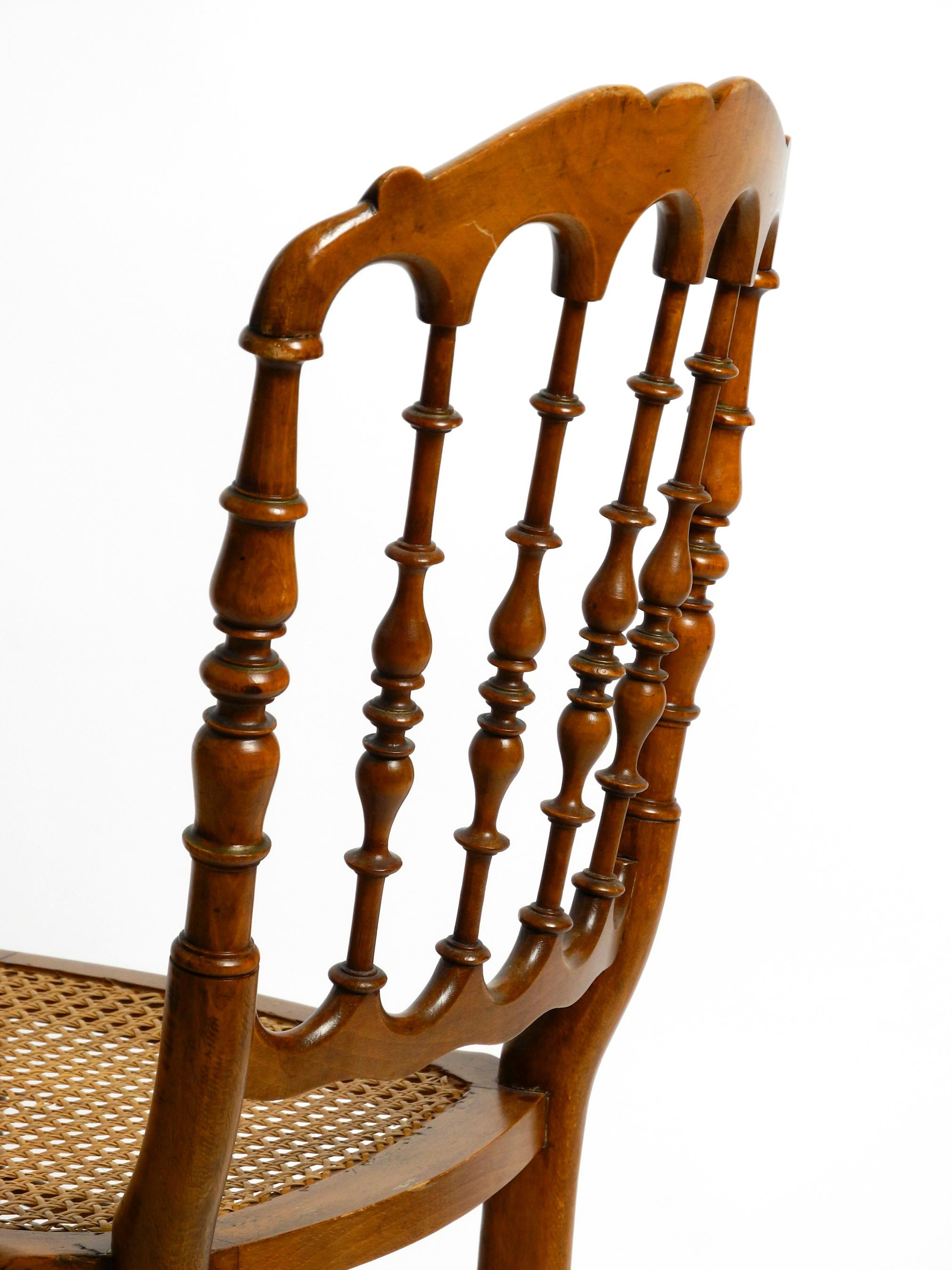 Mid-Century Walnut Chiavari Chair Based on a Design by Giuseppe Gaetano Descalzi 8
