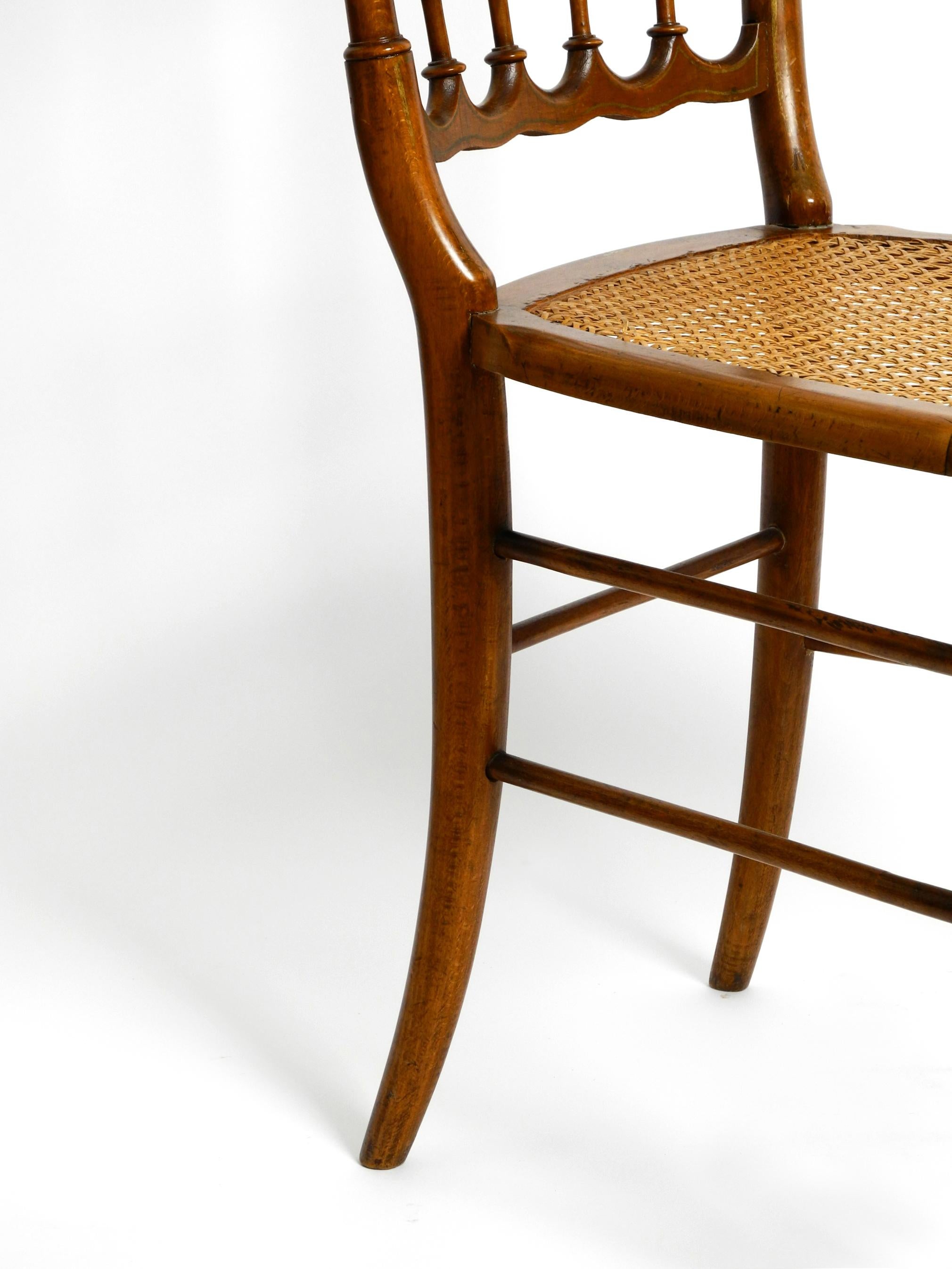 Mid-Century Walnut Chiavari Chair Based on a Design by Giuseppe Gaetano Descalzi 10