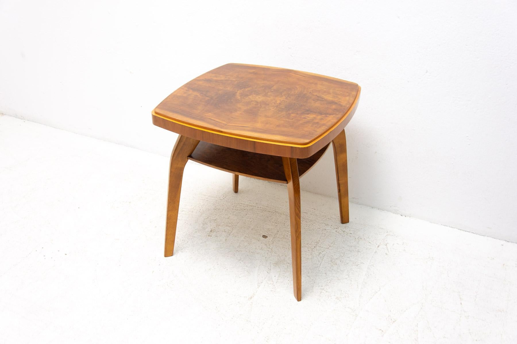 Czech Mid Century Walnut Coffee Table by Frantisek Jirak, 1960´s