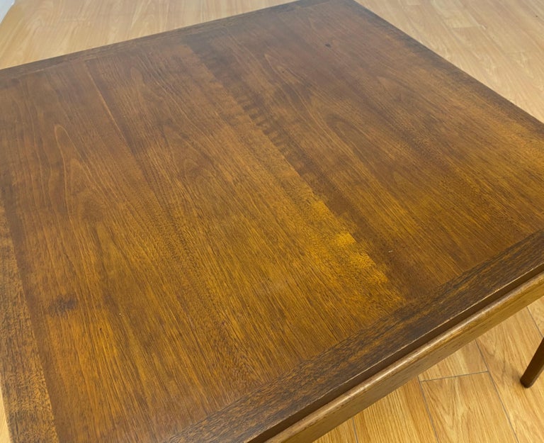 Mid Century Walnut Coffee Table by Lane, Altavista, Virginia For Sale