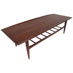 Mid-Century Walnut Coffee Table