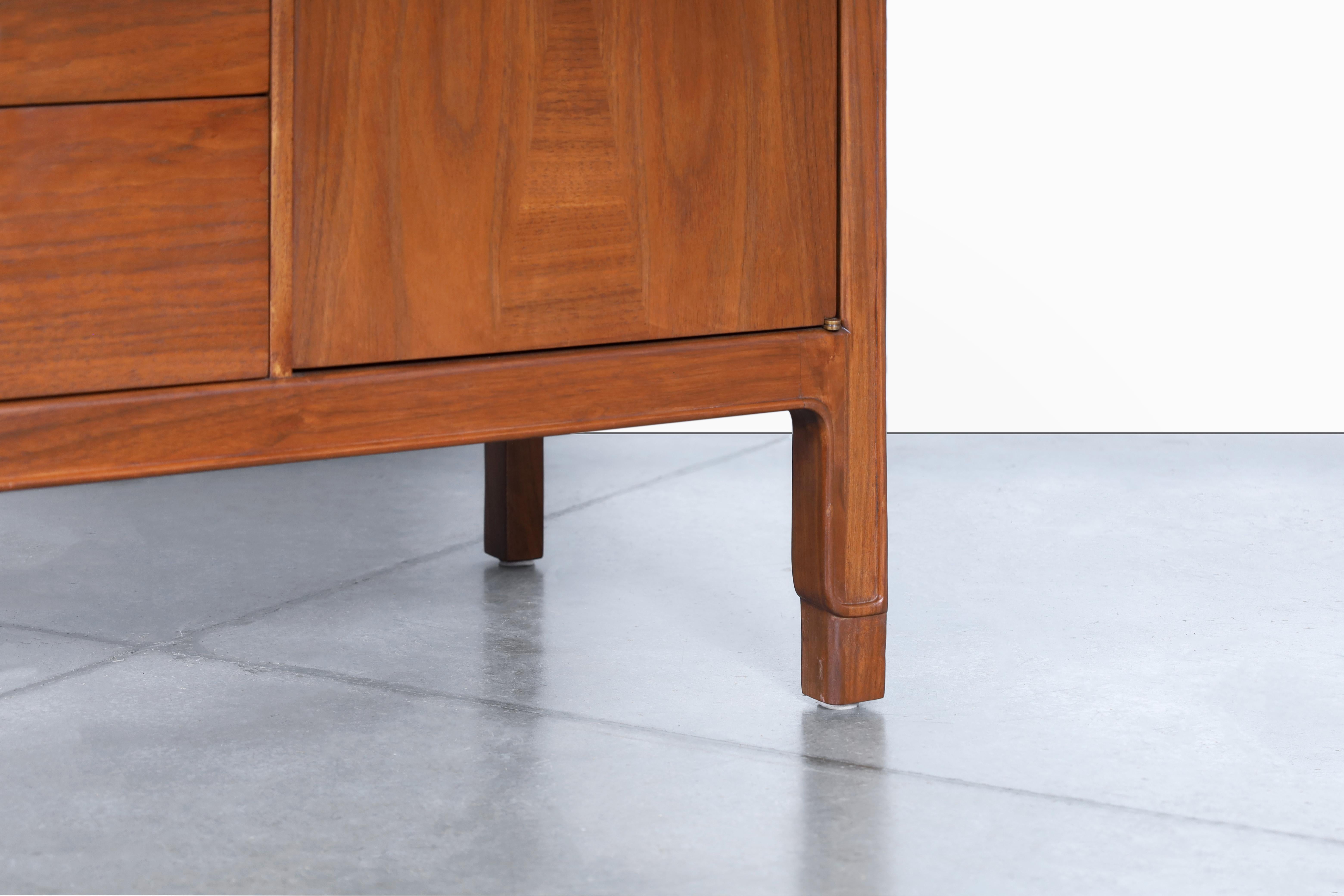 Mid-Century Walnut Credenza by John Stuart Inc. 2