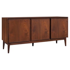 Mid-Century Walnut Credenza by Merton L. Gershun for American of Martinsville