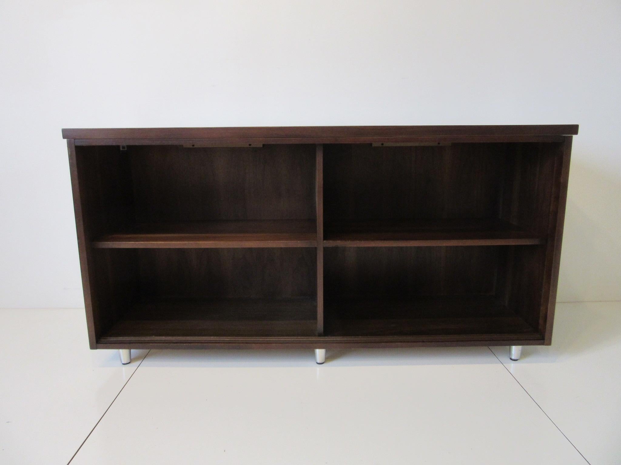 Midcentury Walnut Credenza by The Alma Furniture Company 1