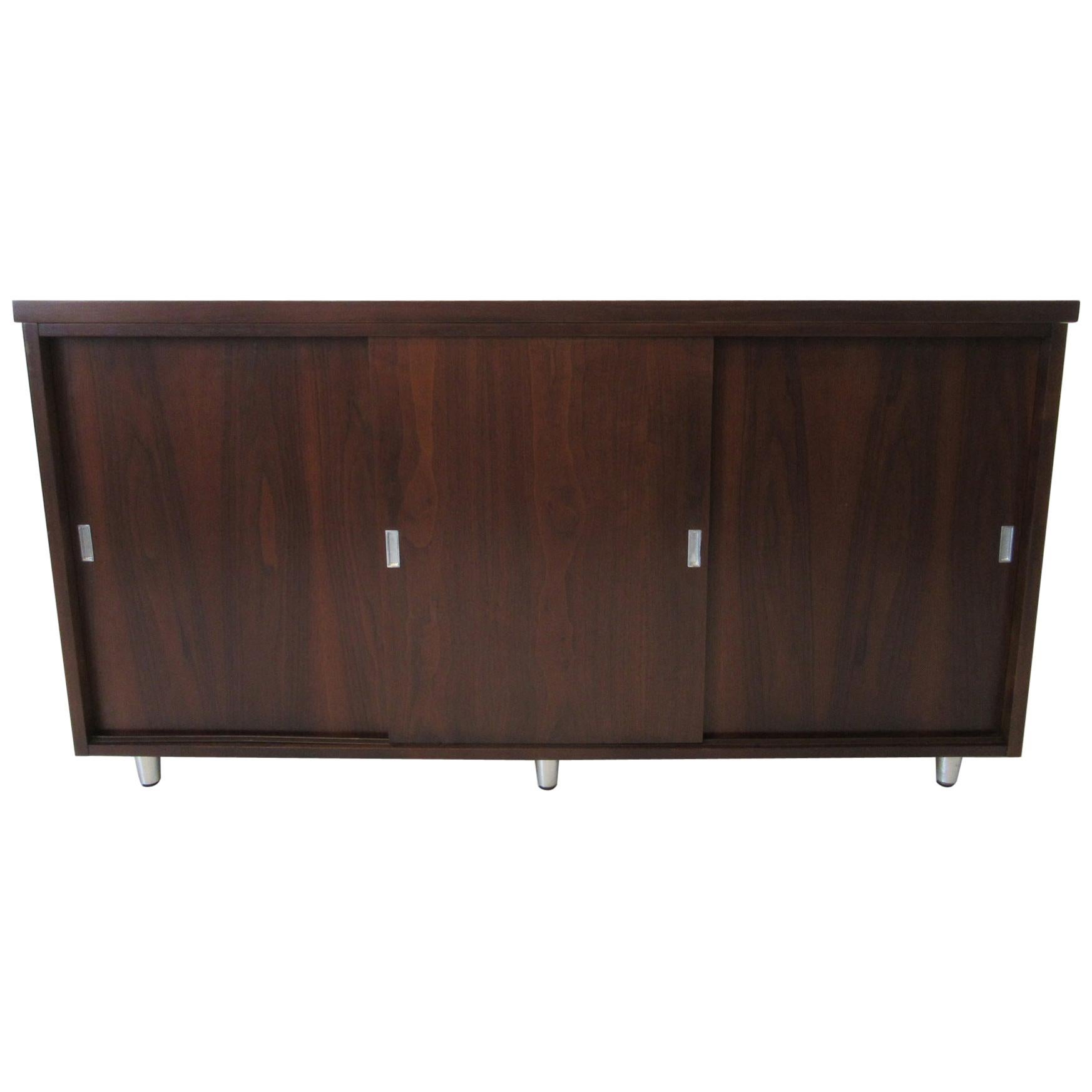 Midcentury Walnut Credenza by The Alma Furniture Company