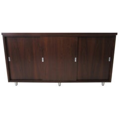 Midcentury Walnut Credenza by The Alma Furniture Company