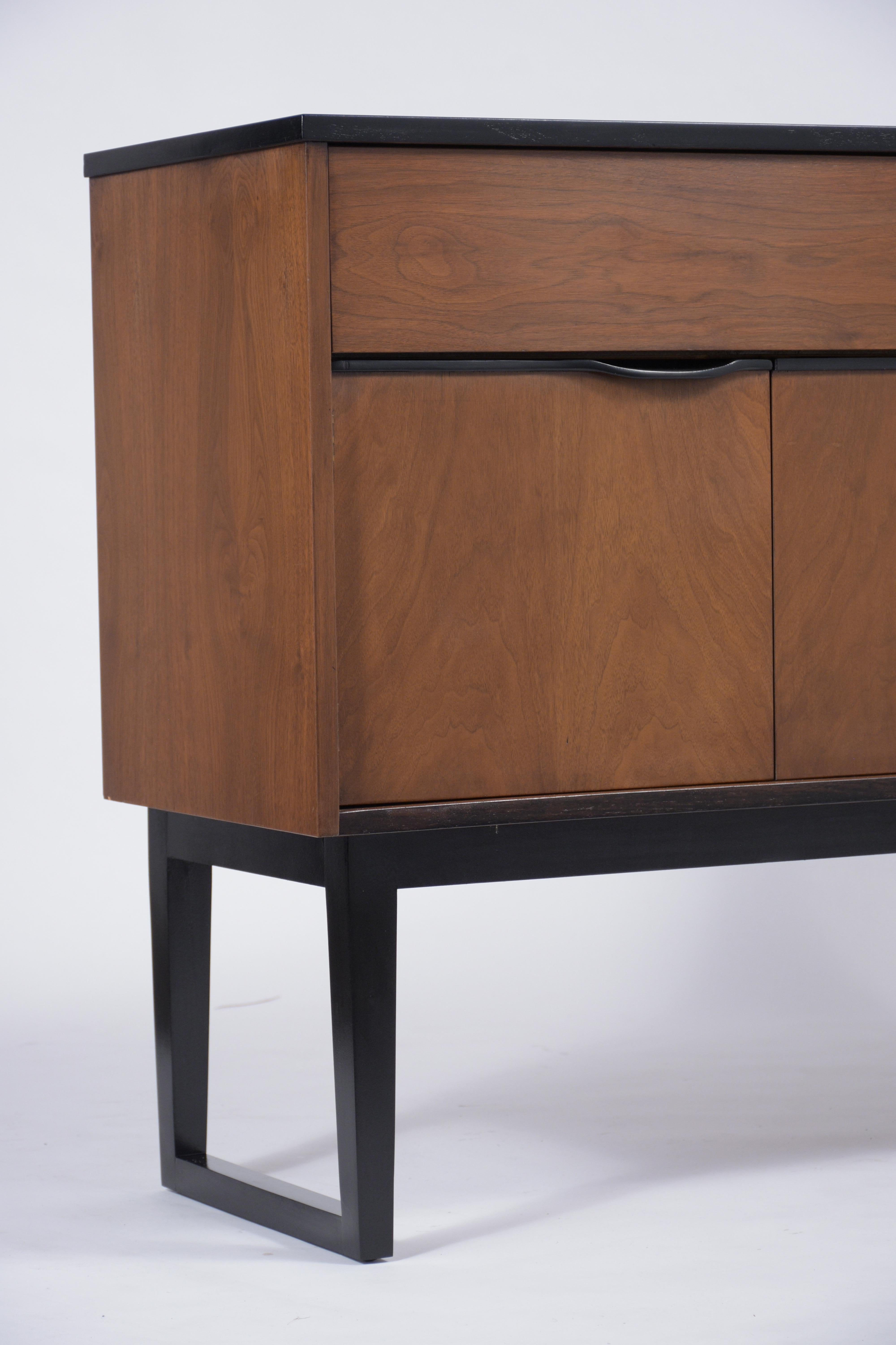 Wood Mid-Century Danish Walnut Credenza