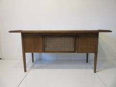 Midcentury Walnut Desk by Drexel
