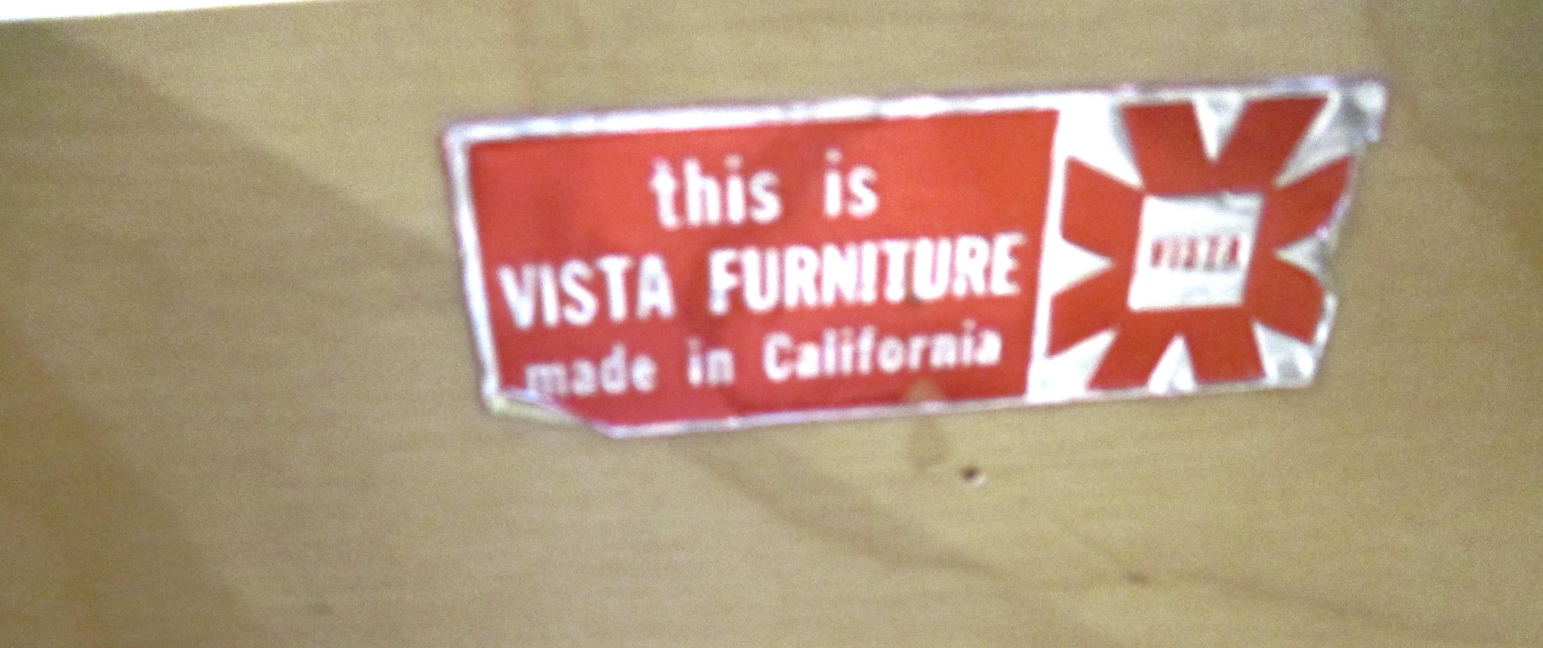 Schreibtisch aus Nussbaumholz von Vista of California aus der Mitte des Jahrhunderts im Stil von George Nelson   im Angebot 5