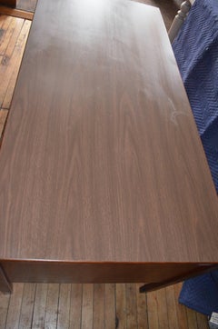 Midcentury Walnut Desk with Formica Top Designed by Jens Risom