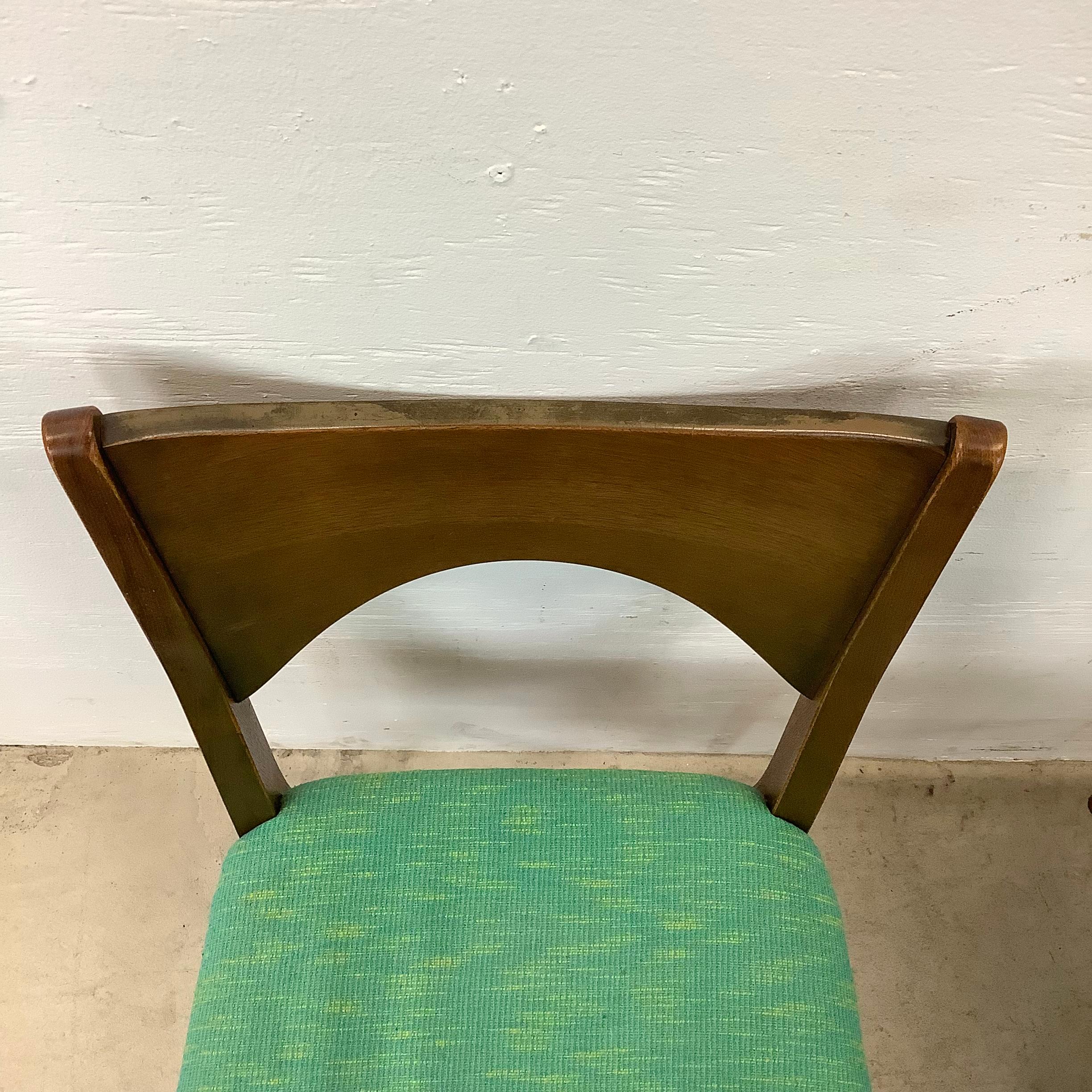 Mid-Century Walnut Dining Chairs by Broyhill Saga- 6 2